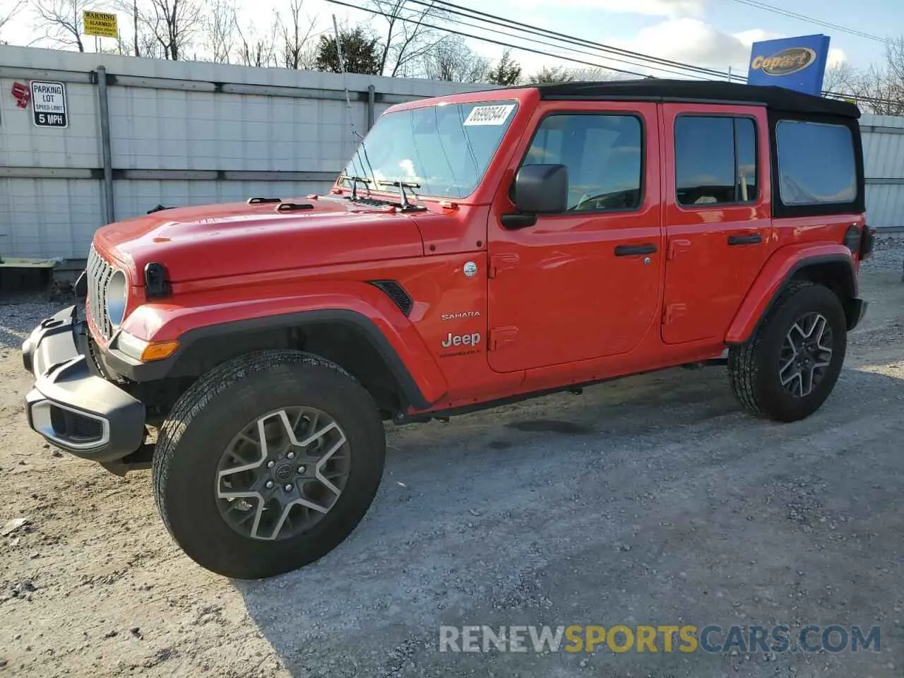 1 Photograph of a damaged car 1C4PJXEG9RW236263 JEEP WRANGLER 2024