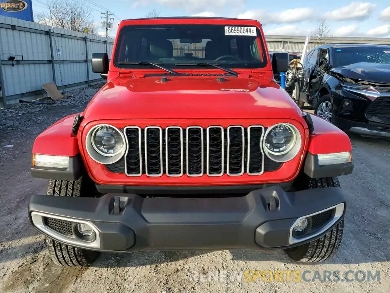 5 Photograph of a damaged car 1C4PJXEG9RW236263 JEEP WRANGLER 2024