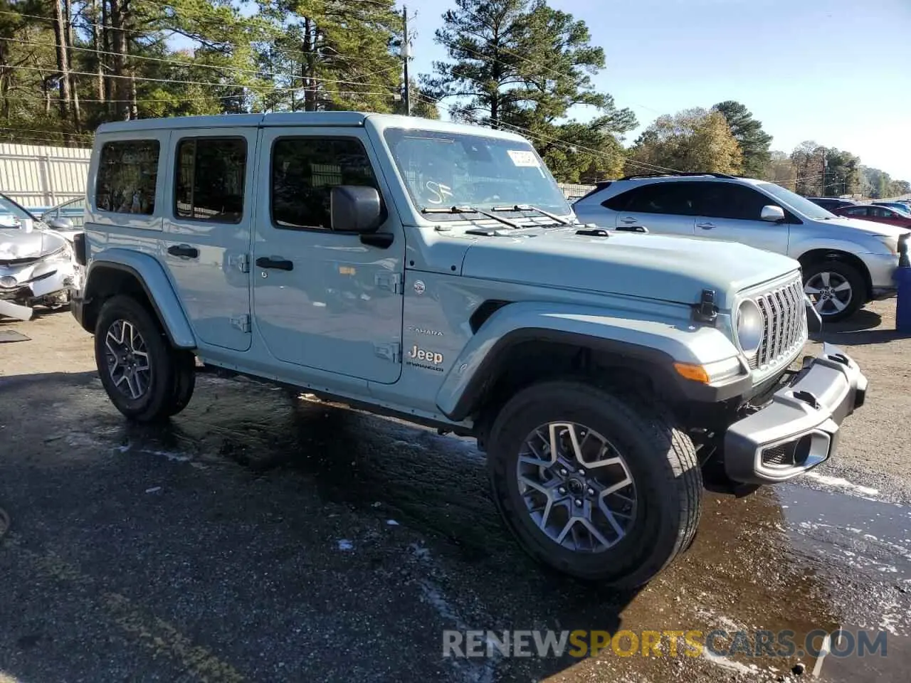 4 Photograph of a damaged car 1C4PJXEN1RW133904 JEEP WRANGLER 2024