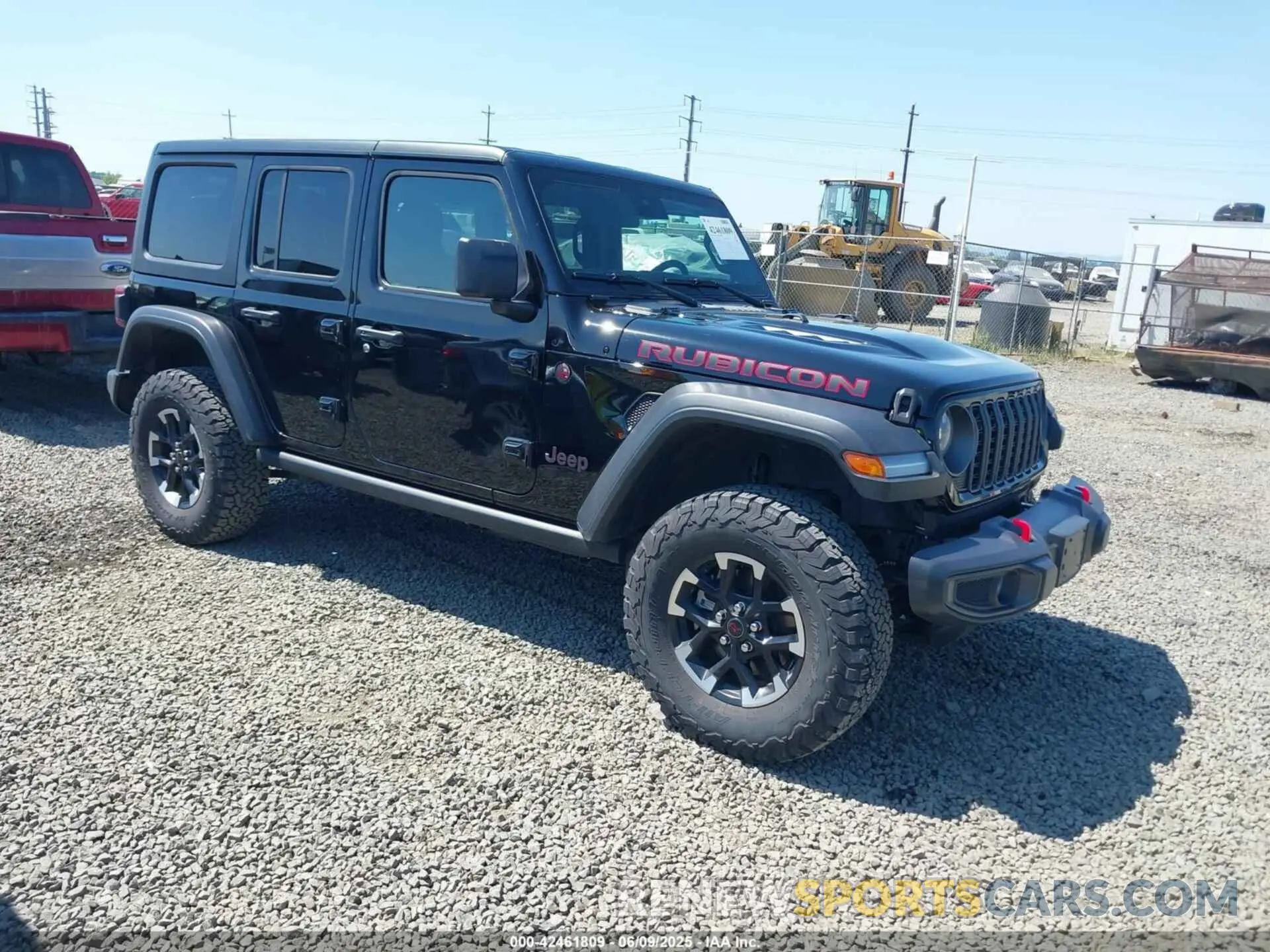 1 Photograph of a damaged car 1C4PJXFG0RW321491 JEEP WRANGLER 2024