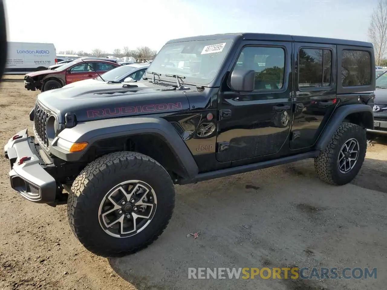 1 Photograph of a damaged car 1C4PJXFG2RW275534 JEEP WRANGLER 2024