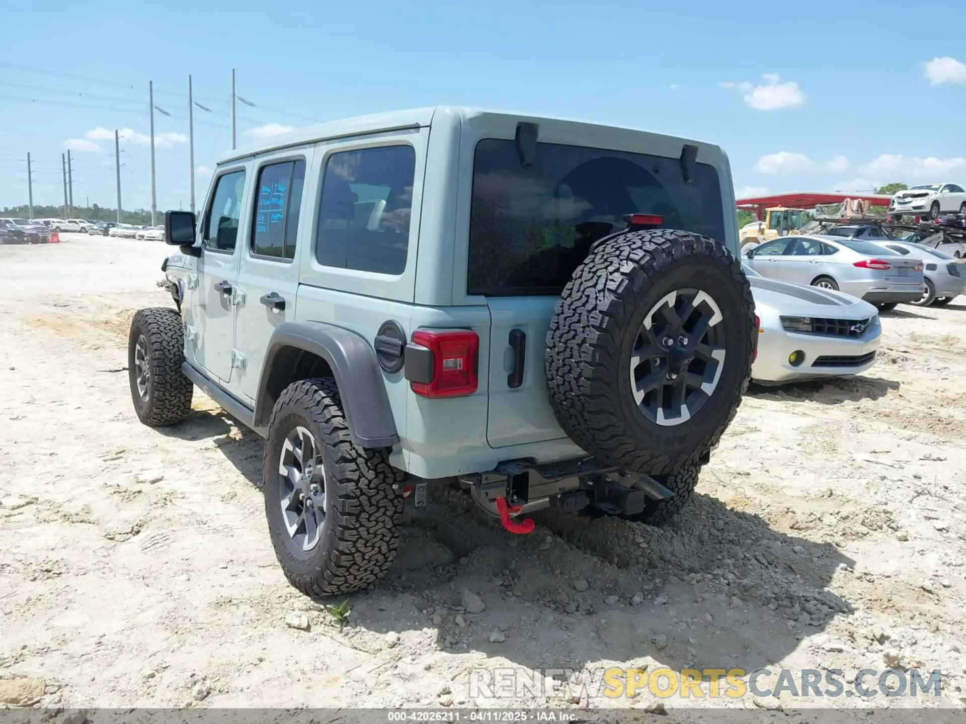 3 Photograph of a damaged car 1C4PJXFG3RW295565 JEEP WRANGLER 2024