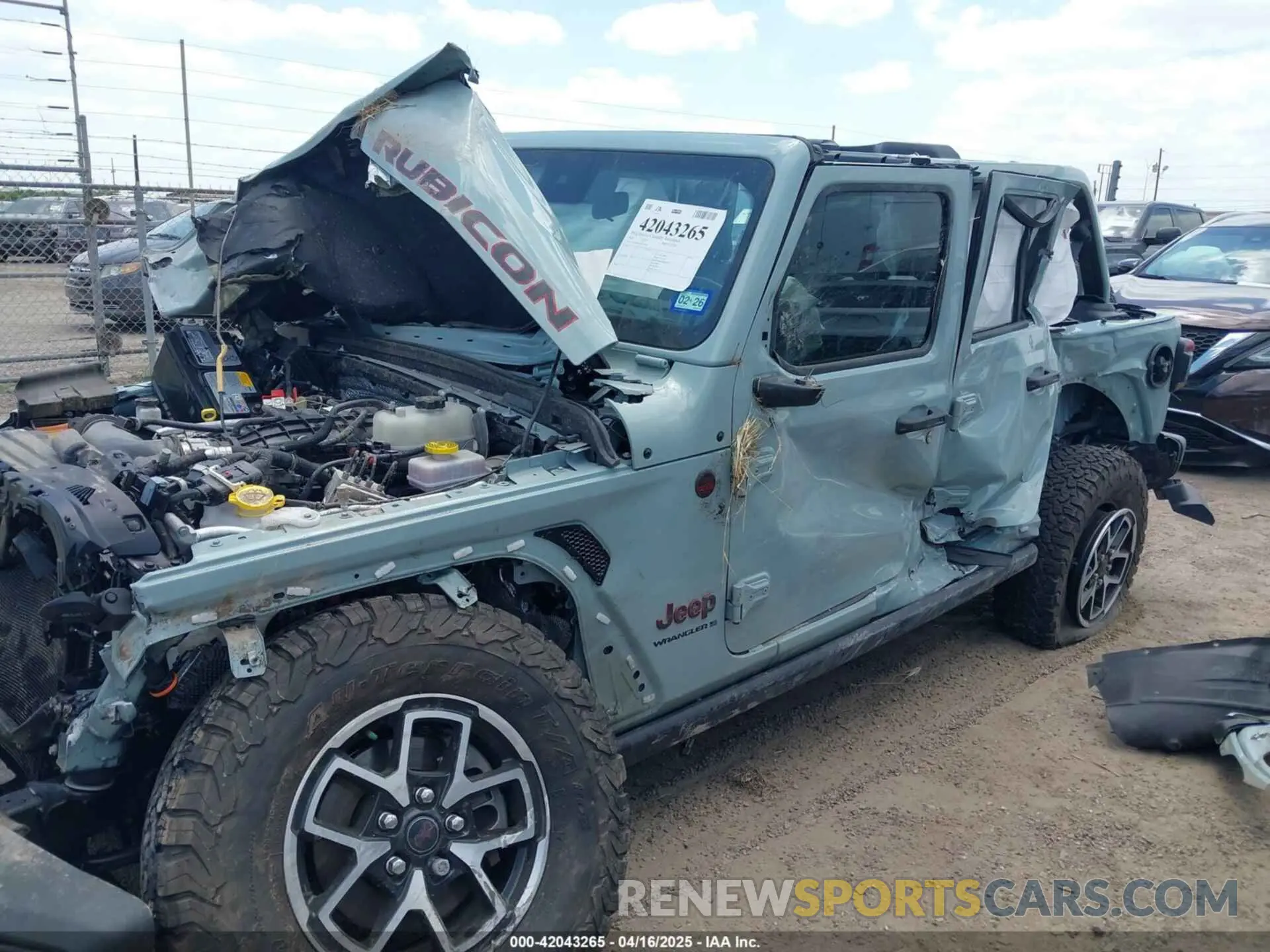14 Photograph of a damaged car 1C4PJXFG4RW266186 JEEP WRANGLER 2024