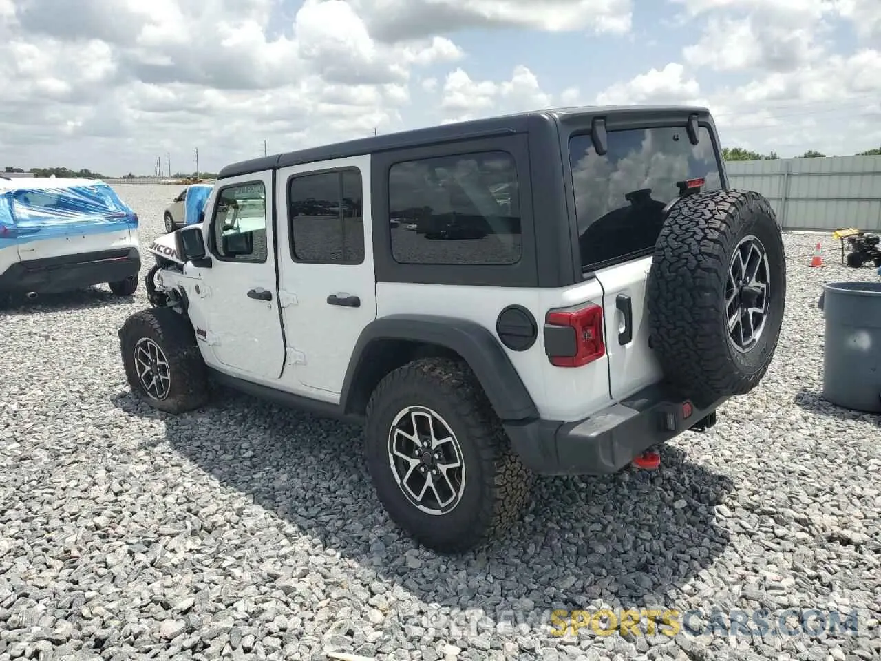 2 Photograph of a damaged car 1C4PJXFG9RW336006 JEEP WRANGLER 2024