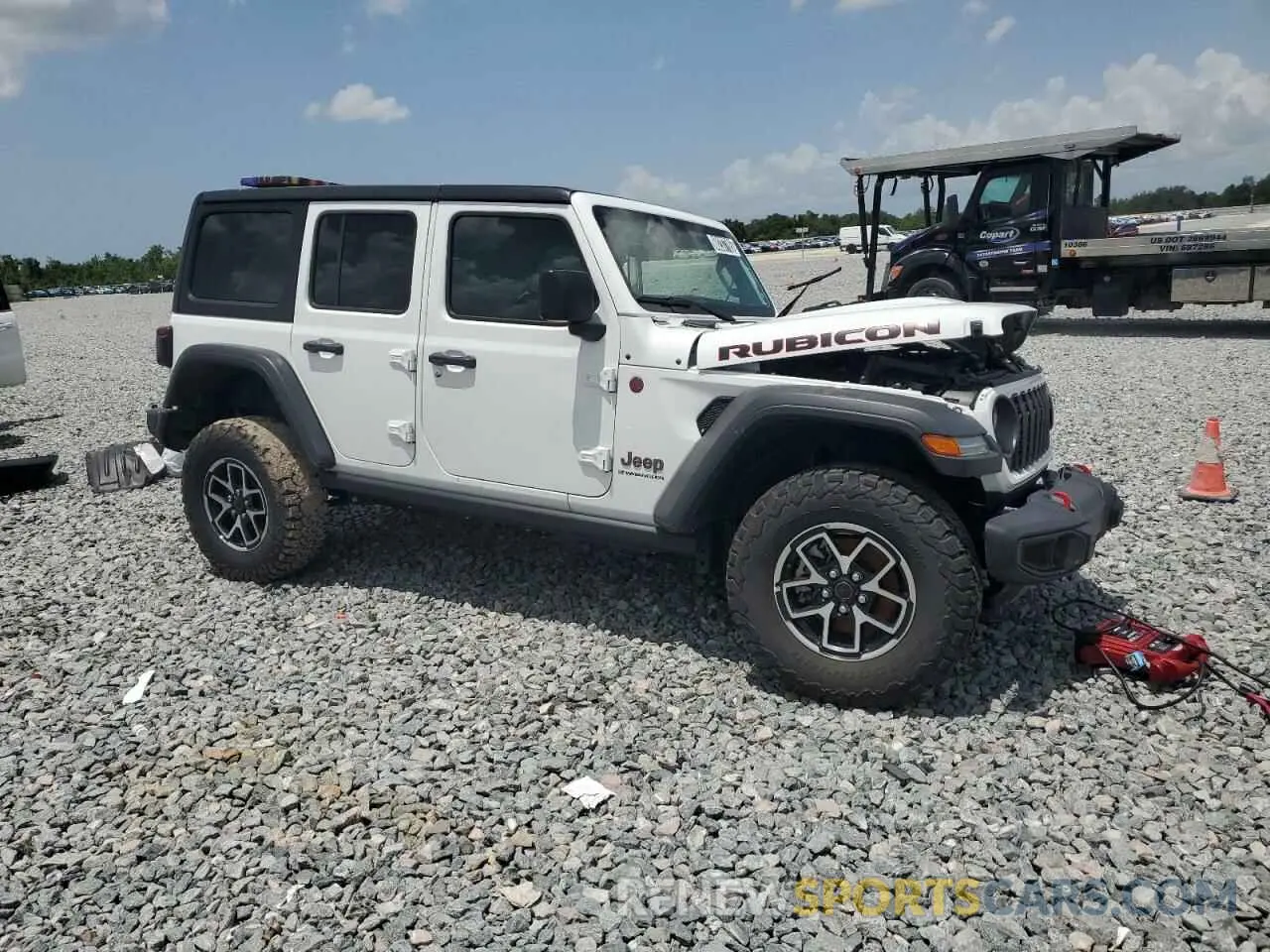 4 Photograph of a damaged car 1C4PJXFG9RW336006 JEEP WRANGLER 2024