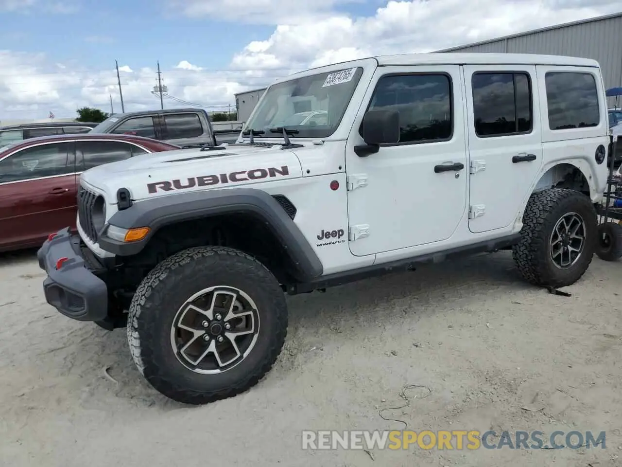 1 Photograph of a damaged car 1C4PJXFN7RW128804 JEEP WRANGLER 2024