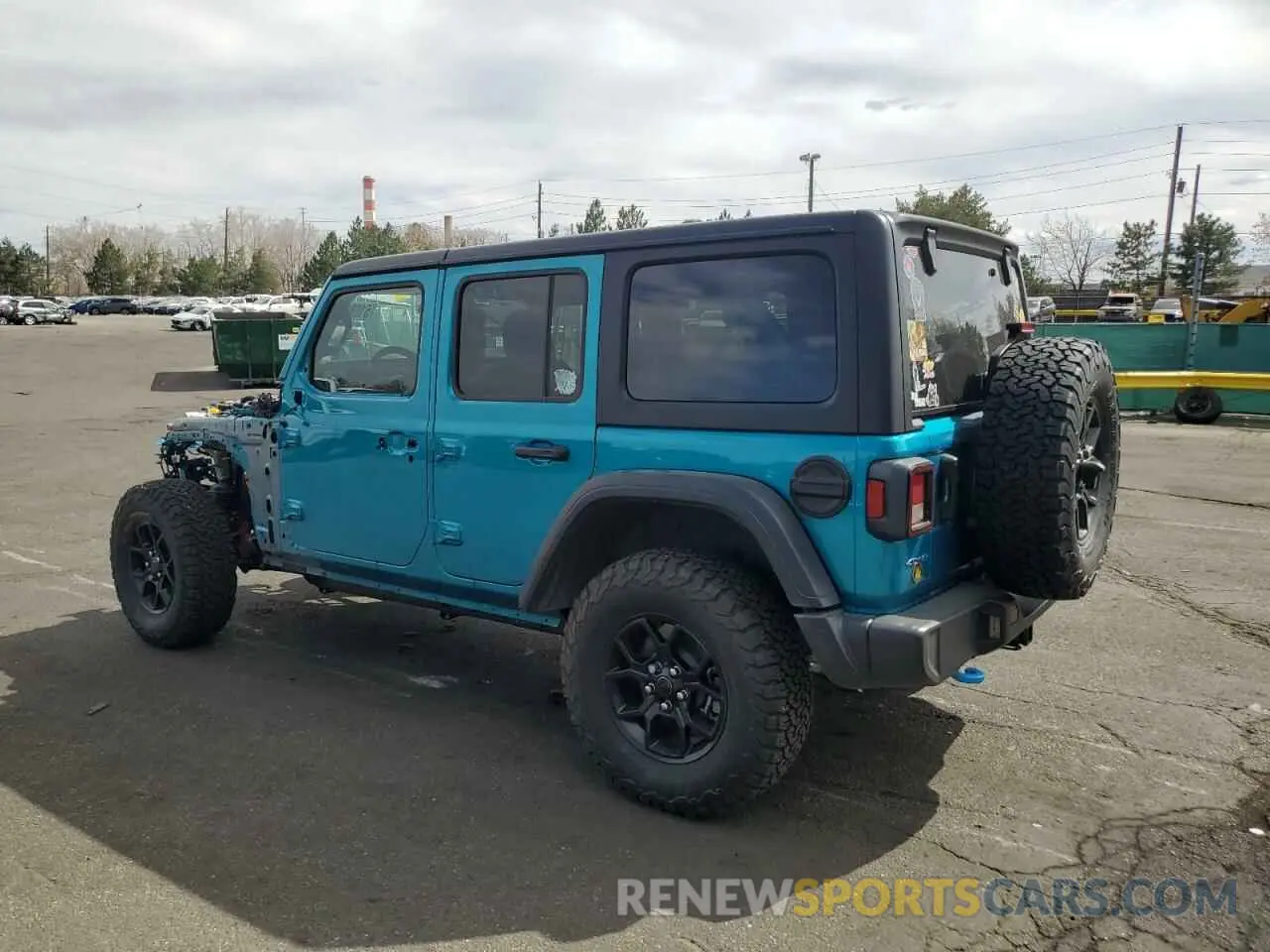 2 Photograph of a damaged car 1C4RJXN60RW192220 JEEP WRANGLER 2024