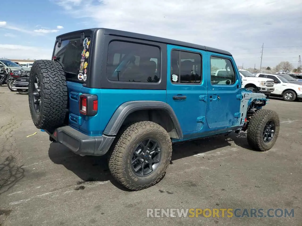 3 Photograph of a damaged car 1C4RJXN60RW192220 JEEP WRANGLER 2024