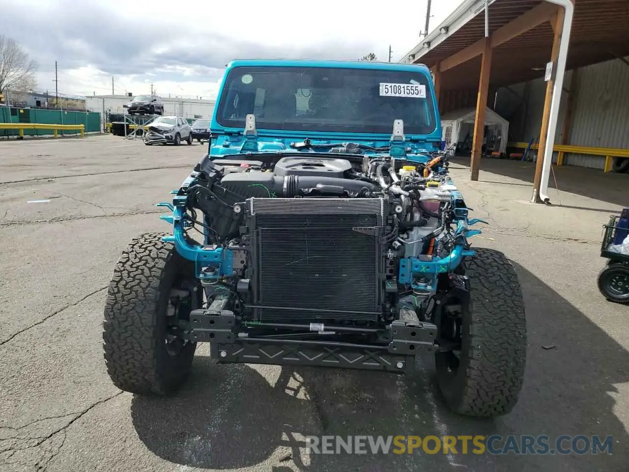 5 Photograph of a damaged car 1C4RJXN60RW192220 JEEP WRANGLER 2024
