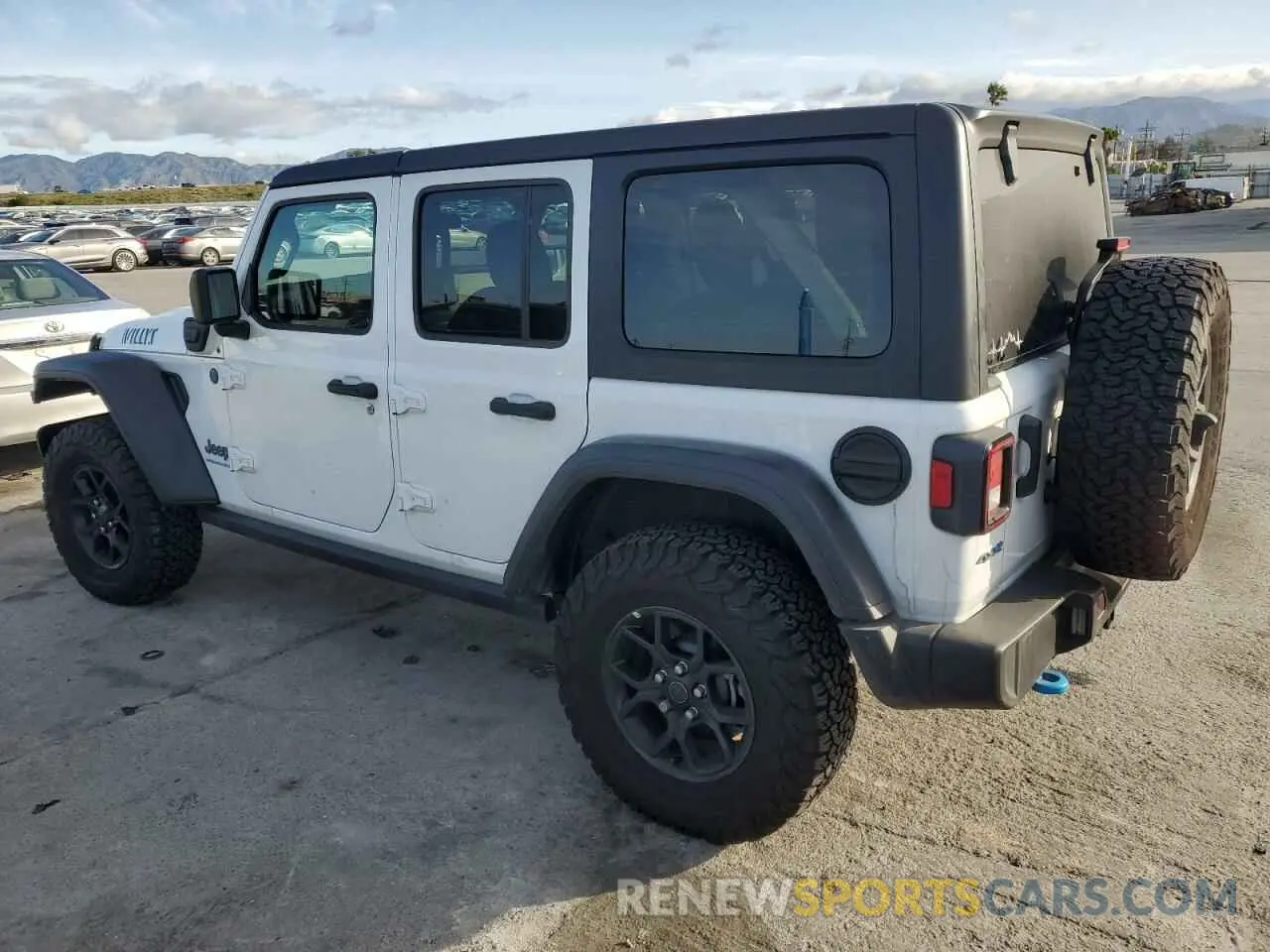 2 Photograph of a damaged car 1C4RJXN61RW150199 JEEP WRANGLER 2024