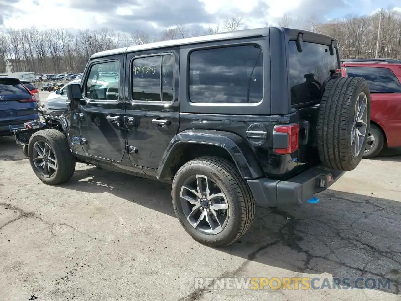 2 Photograph of a damaged car 1C4RJXN61RW294108 JEEP WRANGLER 2024