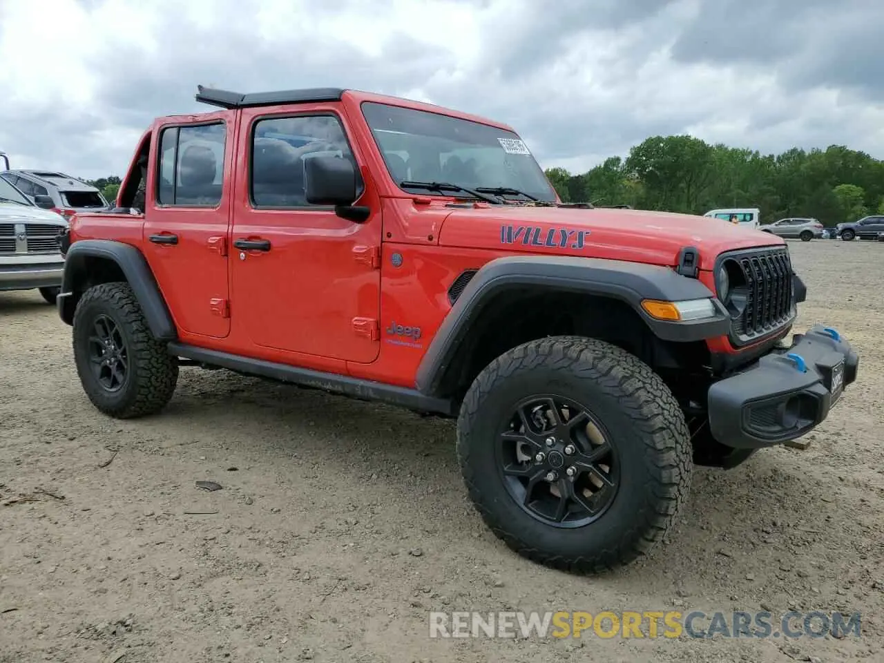 4 Photograph of a damaged car 1C4RJXN62RW204206 JEEP WRANGLER 2024