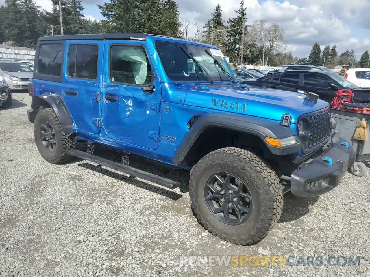 4 Photograph of a damaged car 1C4RJXN66RW186048 JEEP WRANGLER 2024