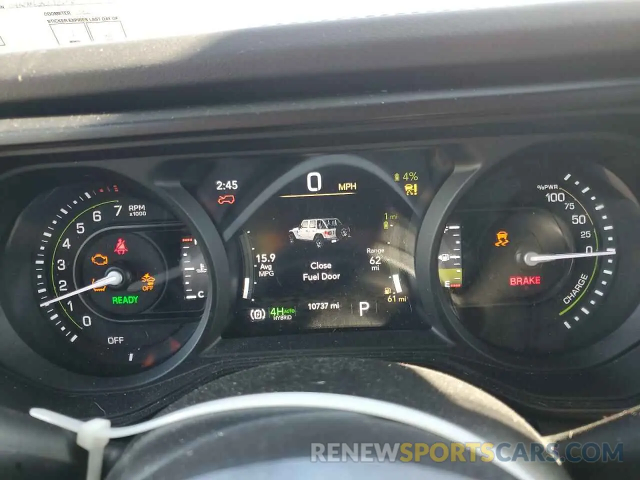 9 Фотография поврежденного автомобиля 1C4RJXP63RW195206 JEEP WRANGLER 2024