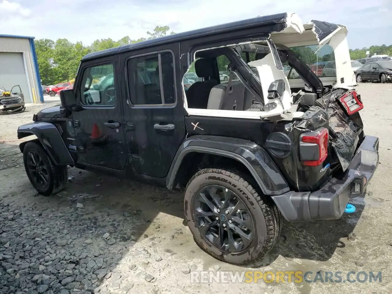 2 Photograph of a damaged car 1C4RJXP64RW292642 JEEP WRANGLER 2024