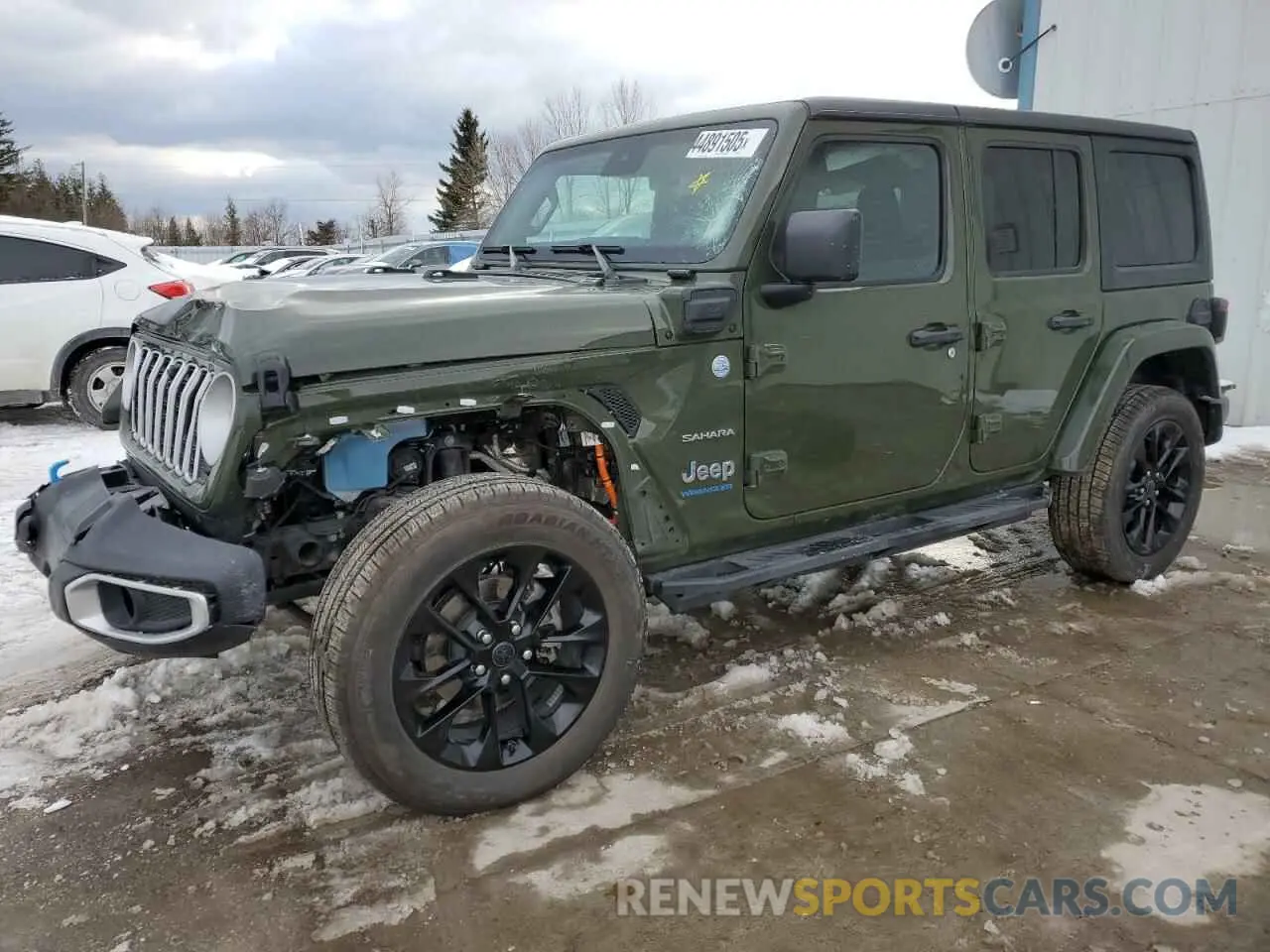 1 Photograph of a damaged car 1C4RJXP65RW157301 JEEP WRANGLER 2024
