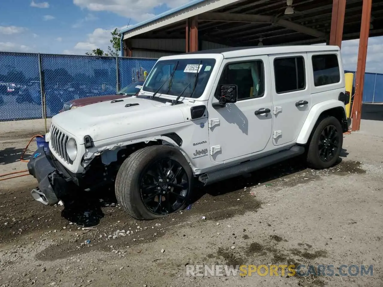 1 Photograph of a damaged car 1C4RJXP65RW237343 JEEP WRANGLER 2024