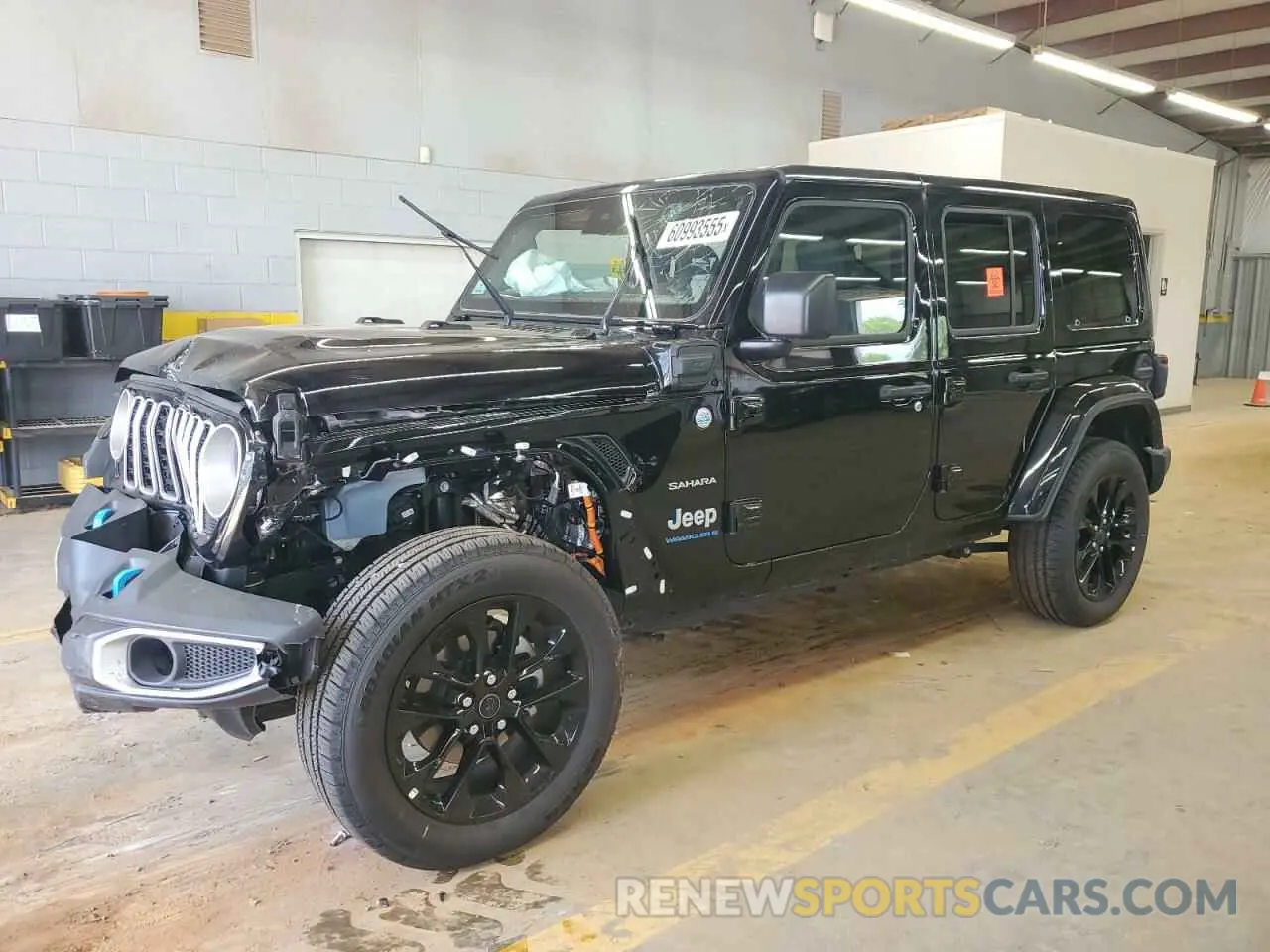 1 Photograph of a damaged car 1C4RJXP67RW292134 JEEP WRANGLER 2024