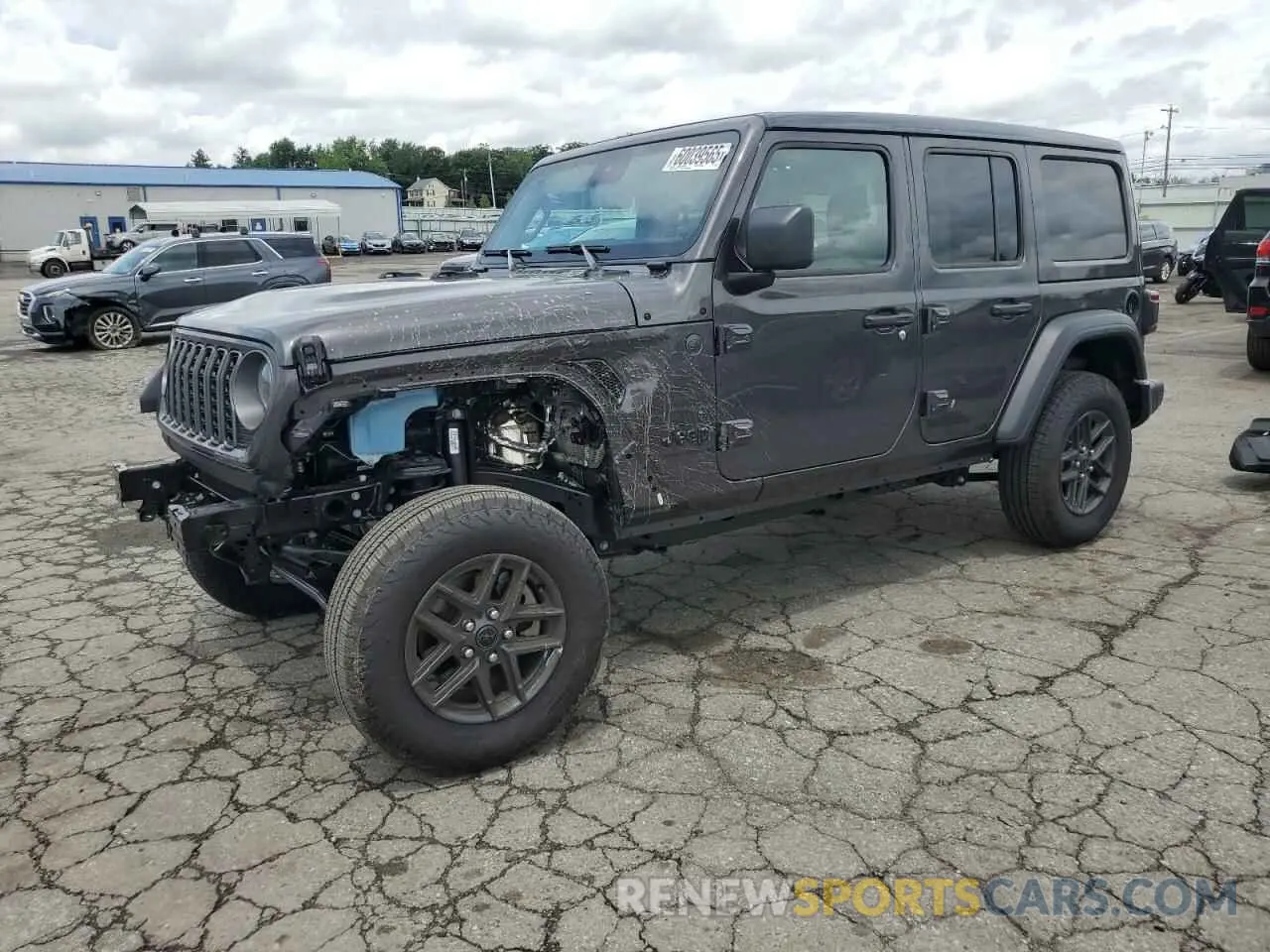 1 Photograph of a damaged car 1C4PJXDN0SW521570 JEEP WRANGLER 2025