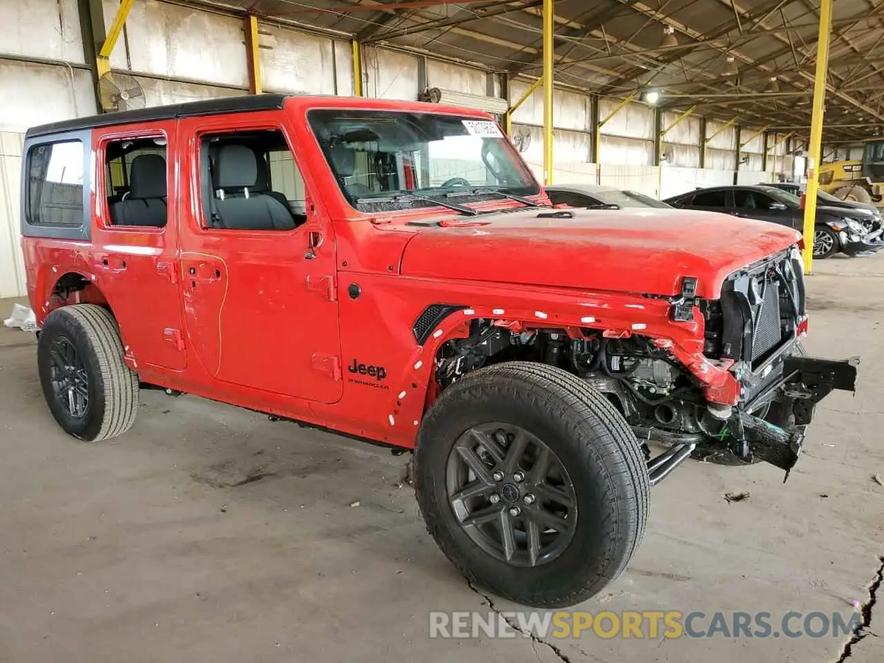 4 Фотография поврежденного автомобиля 1C4PJXDN8SW522112 JEEP WRANGLER 2025