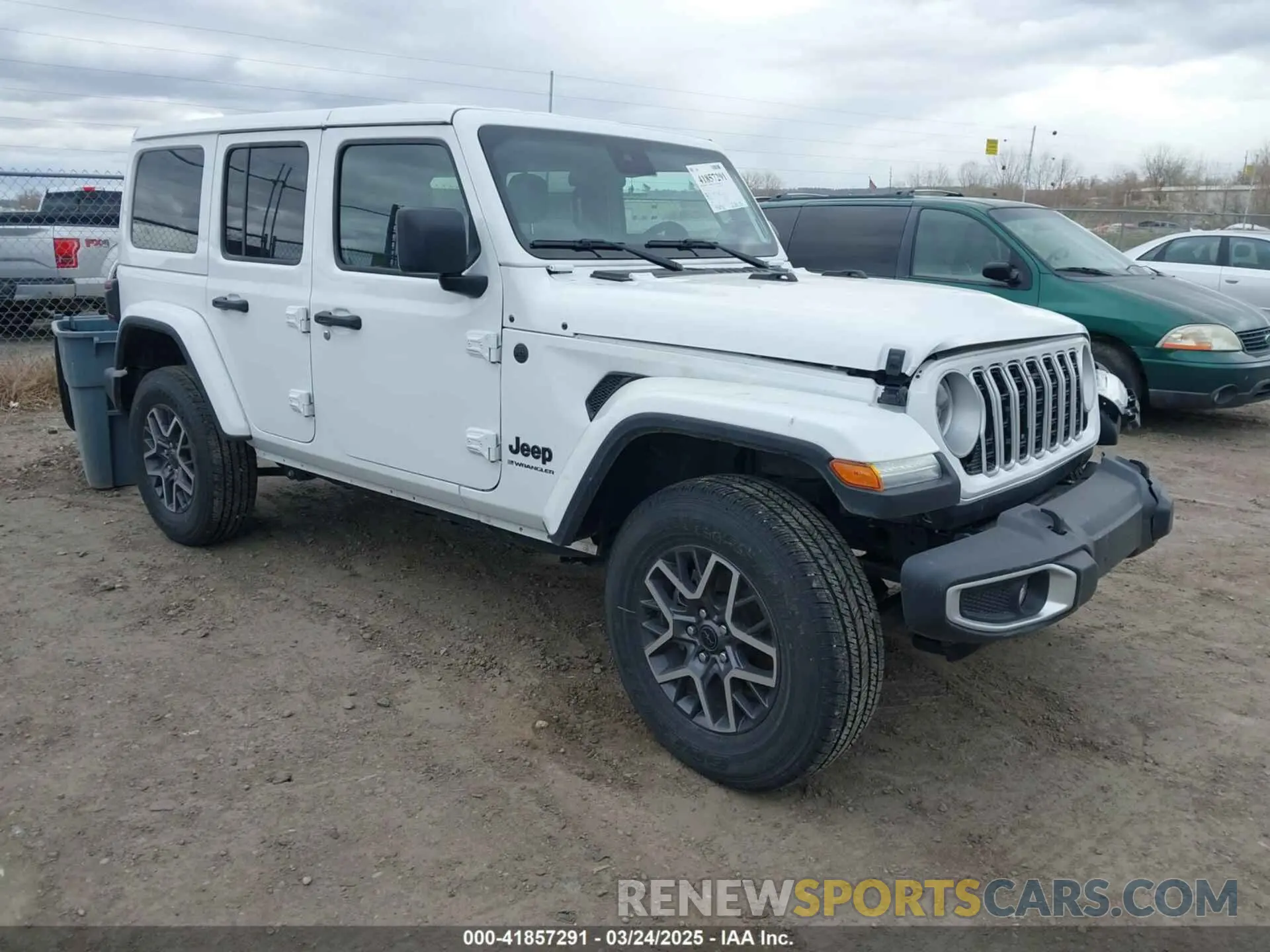 1 Photograph of a damaged car 1C4PJXEN6SW526285 JEEP WRANGLER 2025