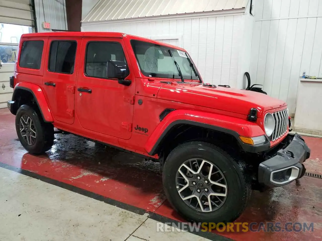 4 Photograph of a damaged car 1C4PJXEN9SW500408 JEEP WRANGLER 2025