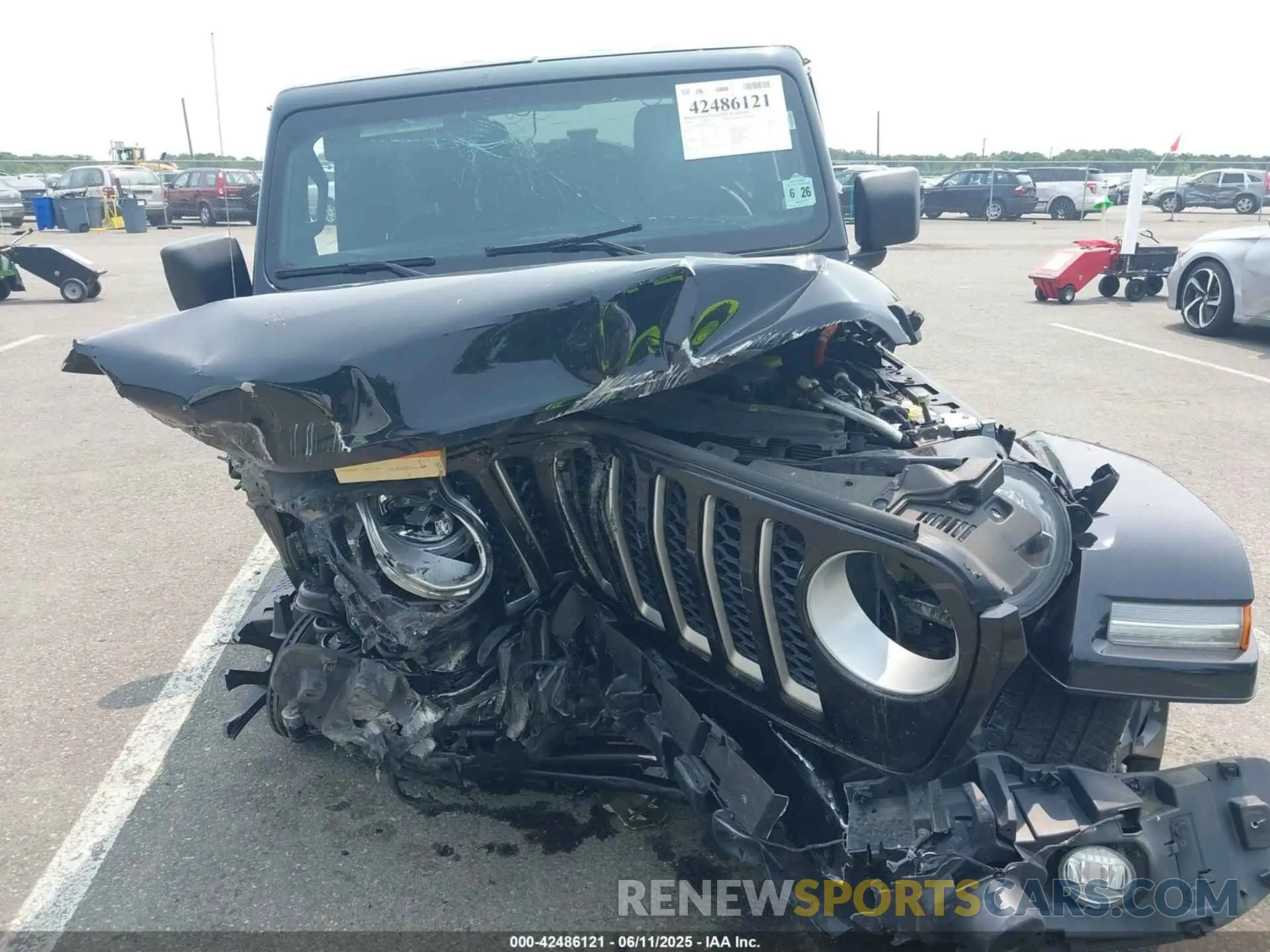 6 Photograph of a damaged car 1C4JJXP60MW772389 JEEP WRANGLER 4XE 2021