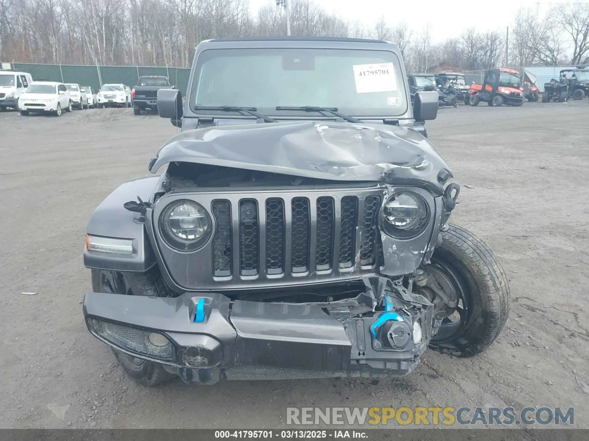 6 Фотография поврежденного автомобиля 1C4JJXP65MW676726 JEEP WRANGLER 4XE 2021