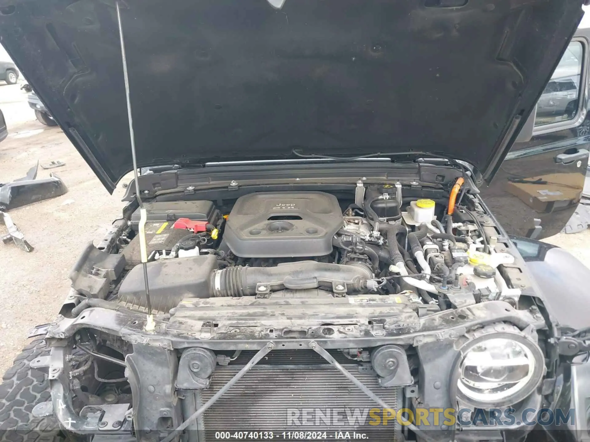 10 Photograph of a damaged car 1C4JJXP65MW698807 JEEP WRANGLER 4XE 2021