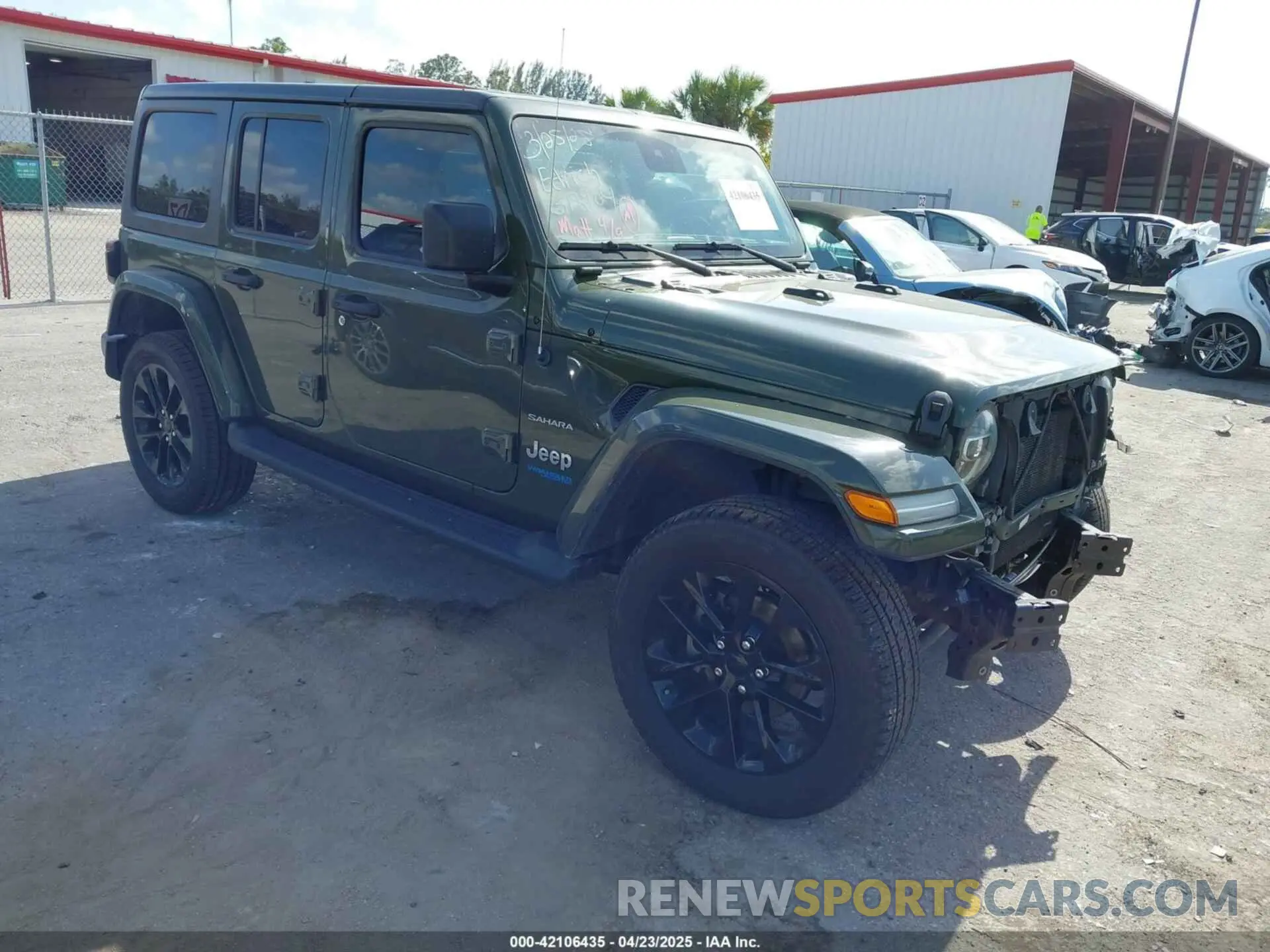 1 Фотография поврежденного автомобиля 1C4JJXP65MW824874 JEEP WRANGLER 4XE 2021