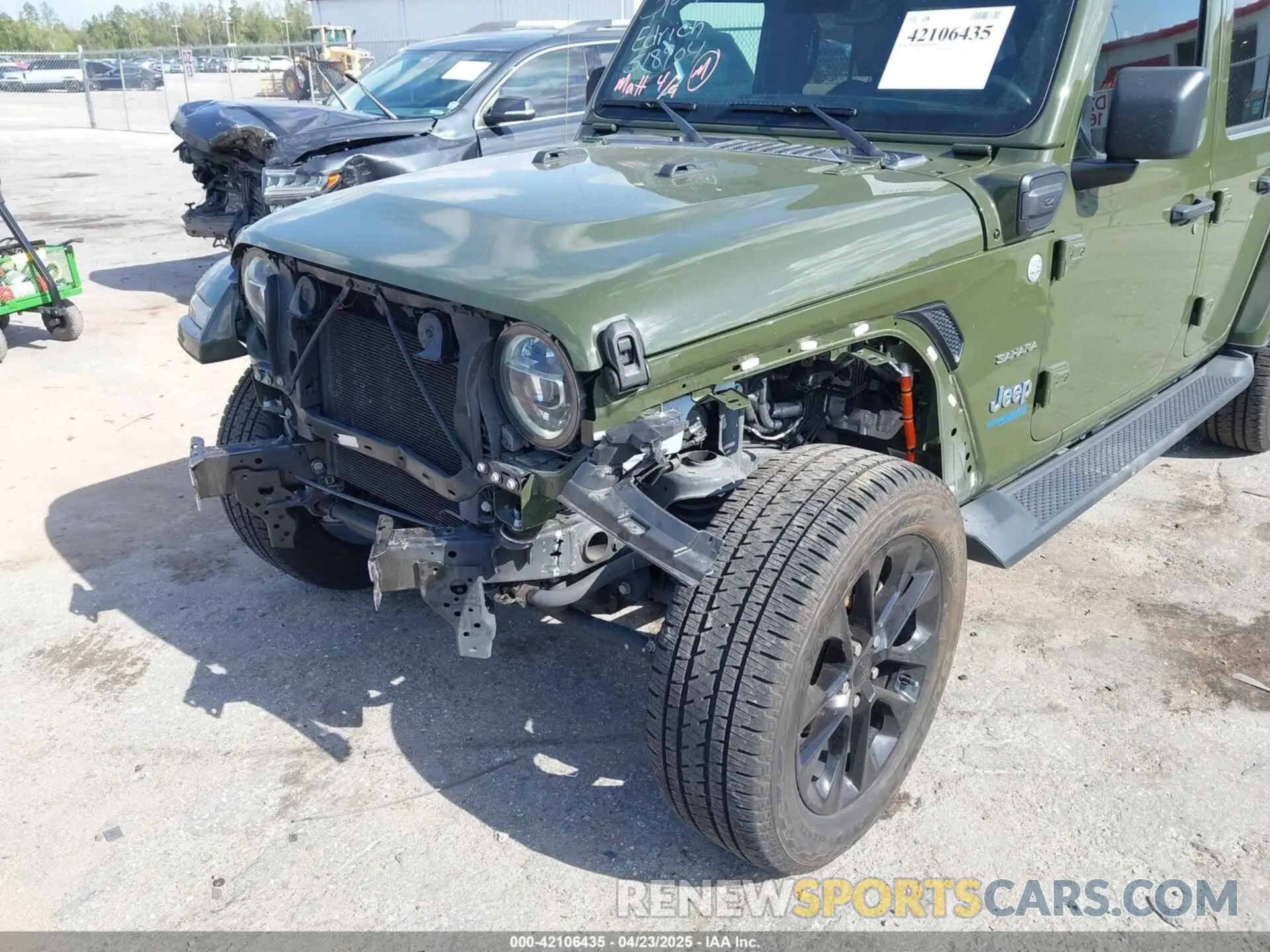 6 Фотография поврежденного автомобиля 1C4JJXP65MW824874 JEEP WRANGLER 4XE 2021