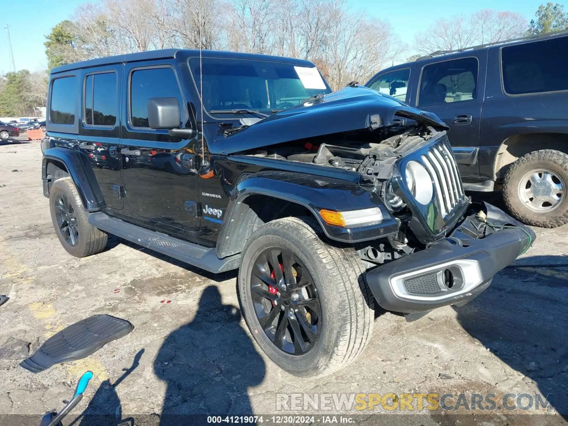1 Фотография поврежденного автомобиля 1C4JJXP68MW730679 JEEP WRANGLER 4XE 2021