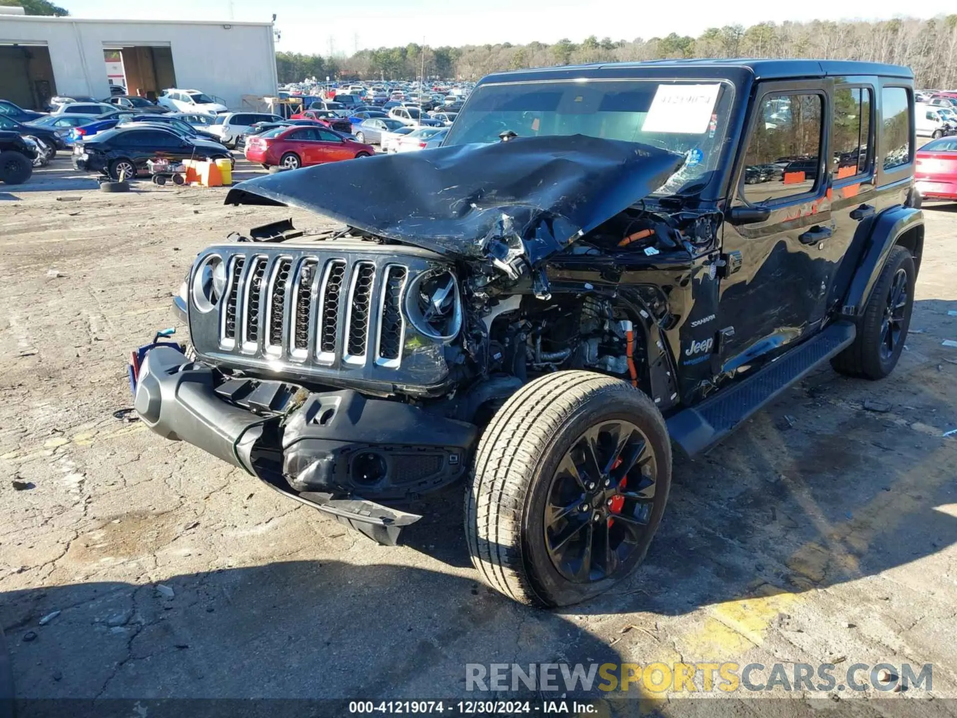 6 Фотография поврежденного автомобиля 1C4JJXP68MW730679 JEEP WRANGLER 4XE 2021
