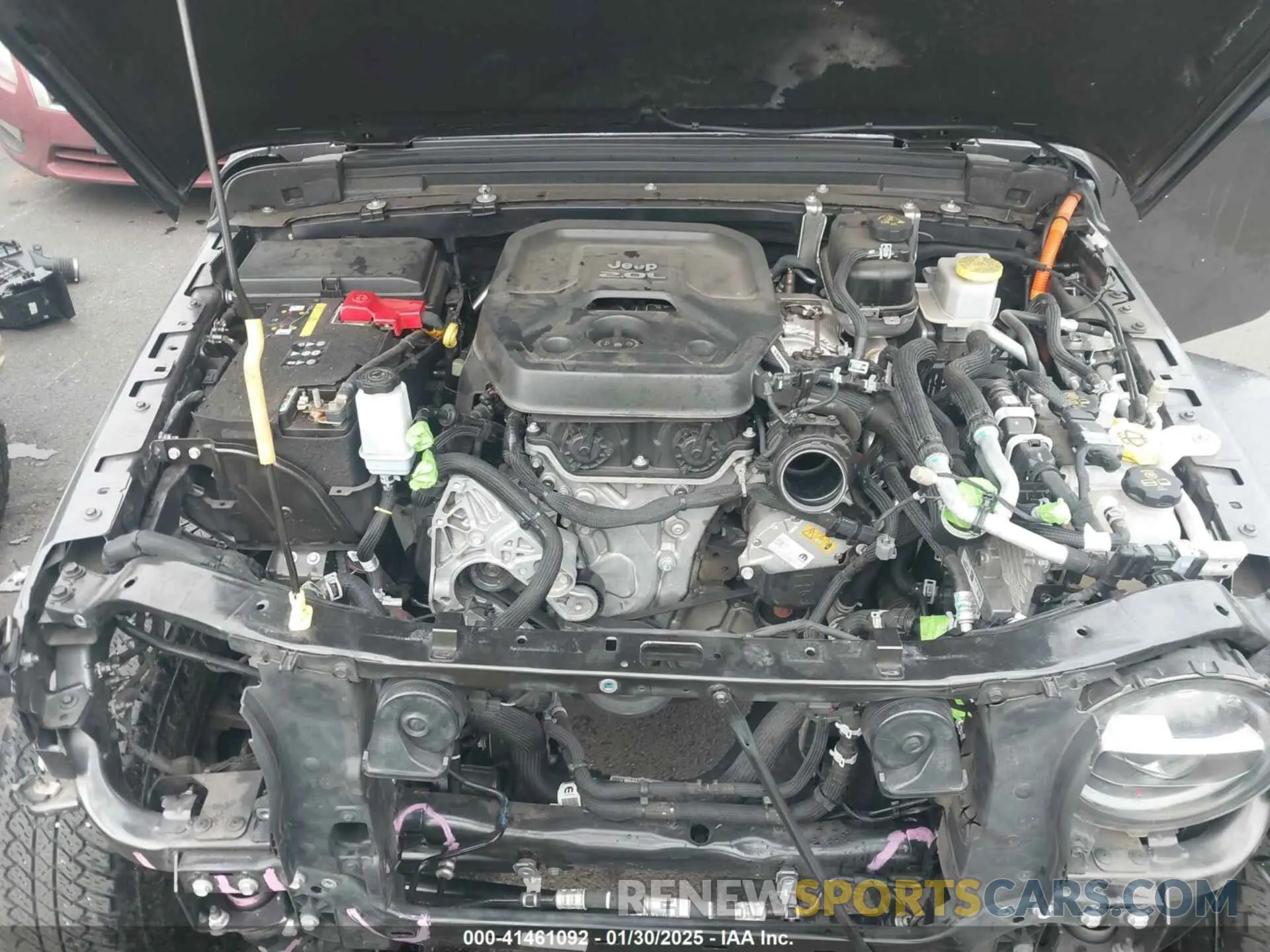 10 Фотография поврежденного автомобиля 1C4JJXP68MW745098 JEEP WRANGLER 4XE 2021