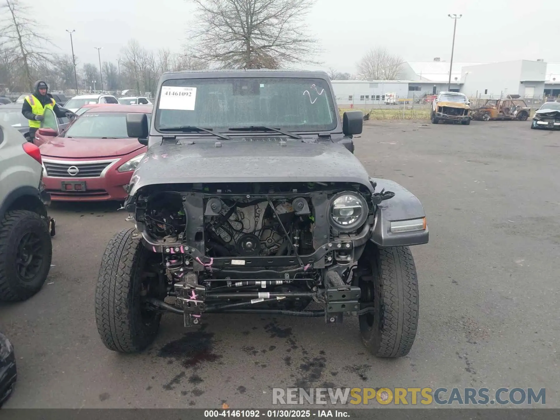 13 Фотография поврежденного автомобиля 1C4JJXP68MW745098 JEEP WRANGLER 4XE 2021