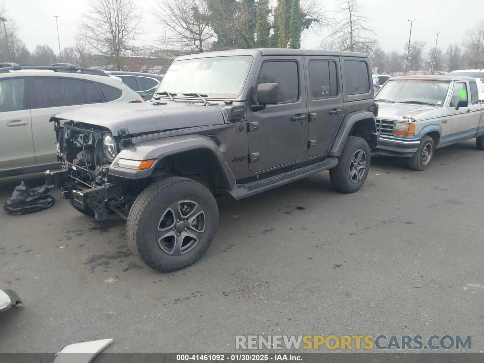 2 Фотография поврежденного автомобиля 1C4JJXP68MW745098 JEEP WRANGLER 4XE 2021