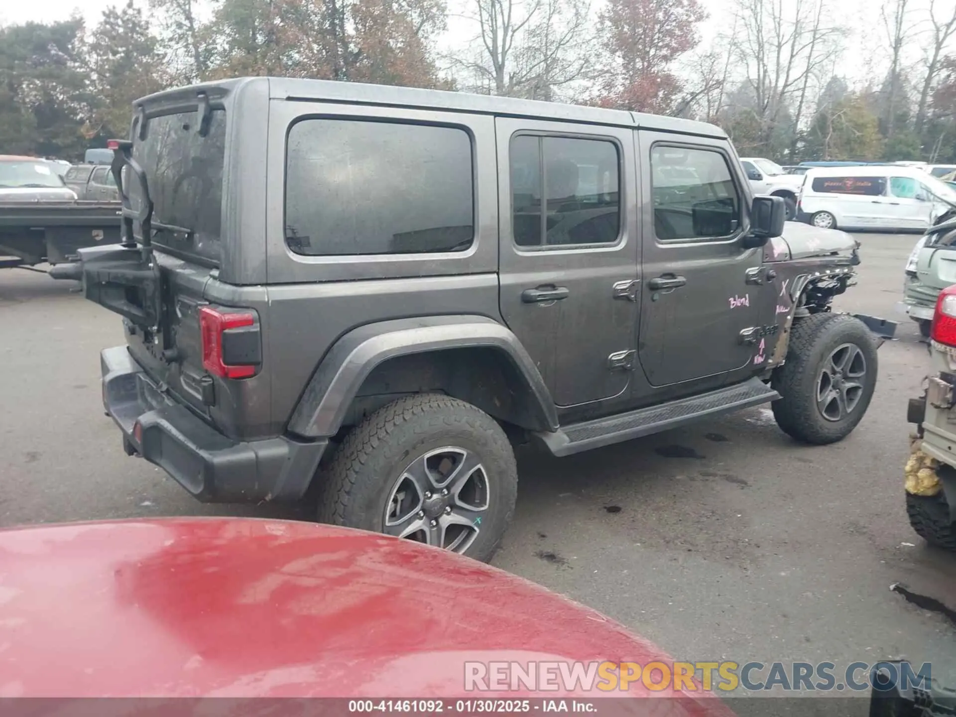 4 Фотография поврежденного автомобиля 1C4JJXP68MW745098 JEEP WRANGLER 4XE 2021