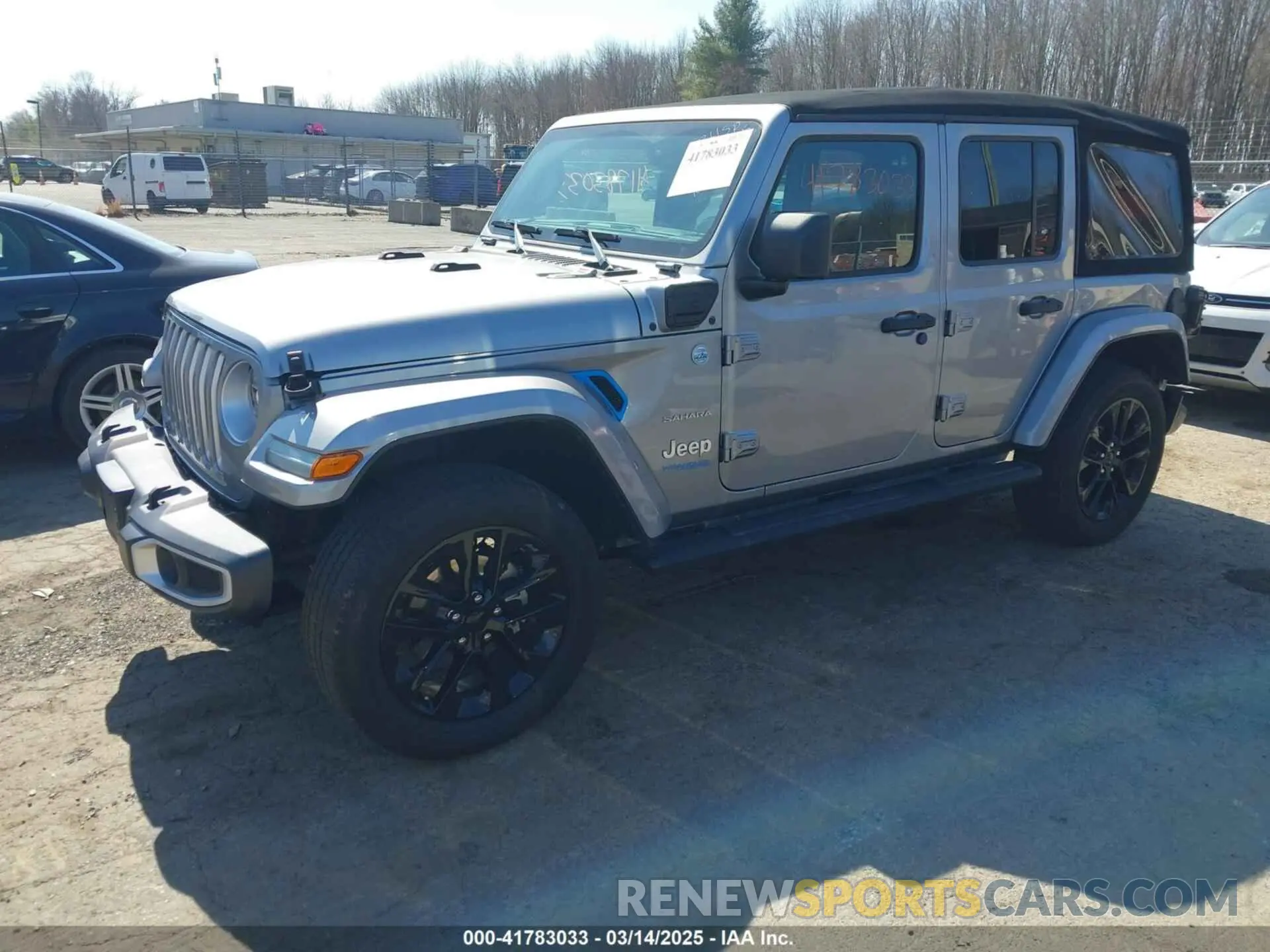 2 Photograph of a damaged car 1C4JJXP68MW745327 JEEP WRANGLER 4XE 2021