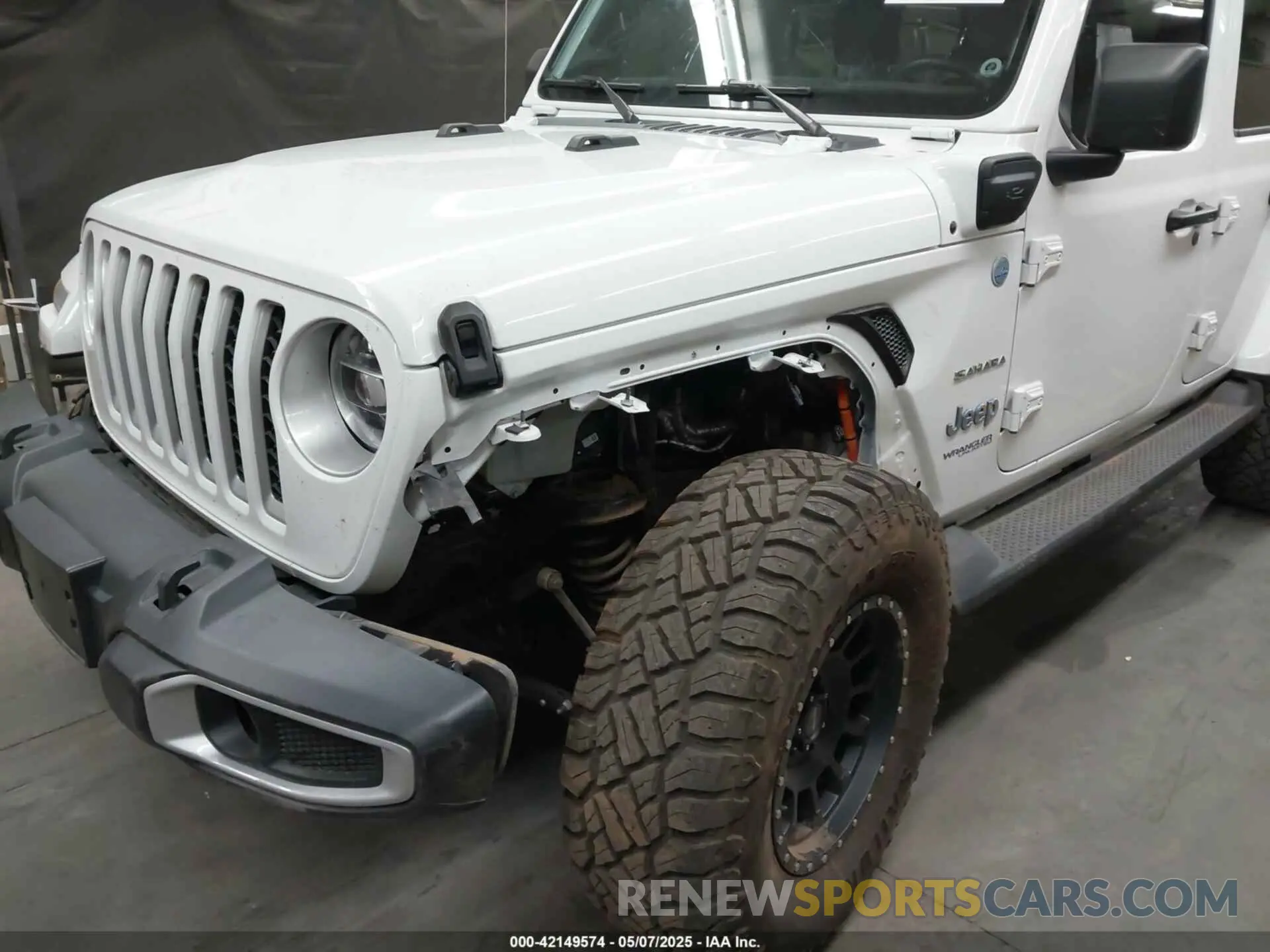6 Фотография поврежденного автомобиля 1C4JJXP68MW857402 JEEP WRANGLER 4XE 2021