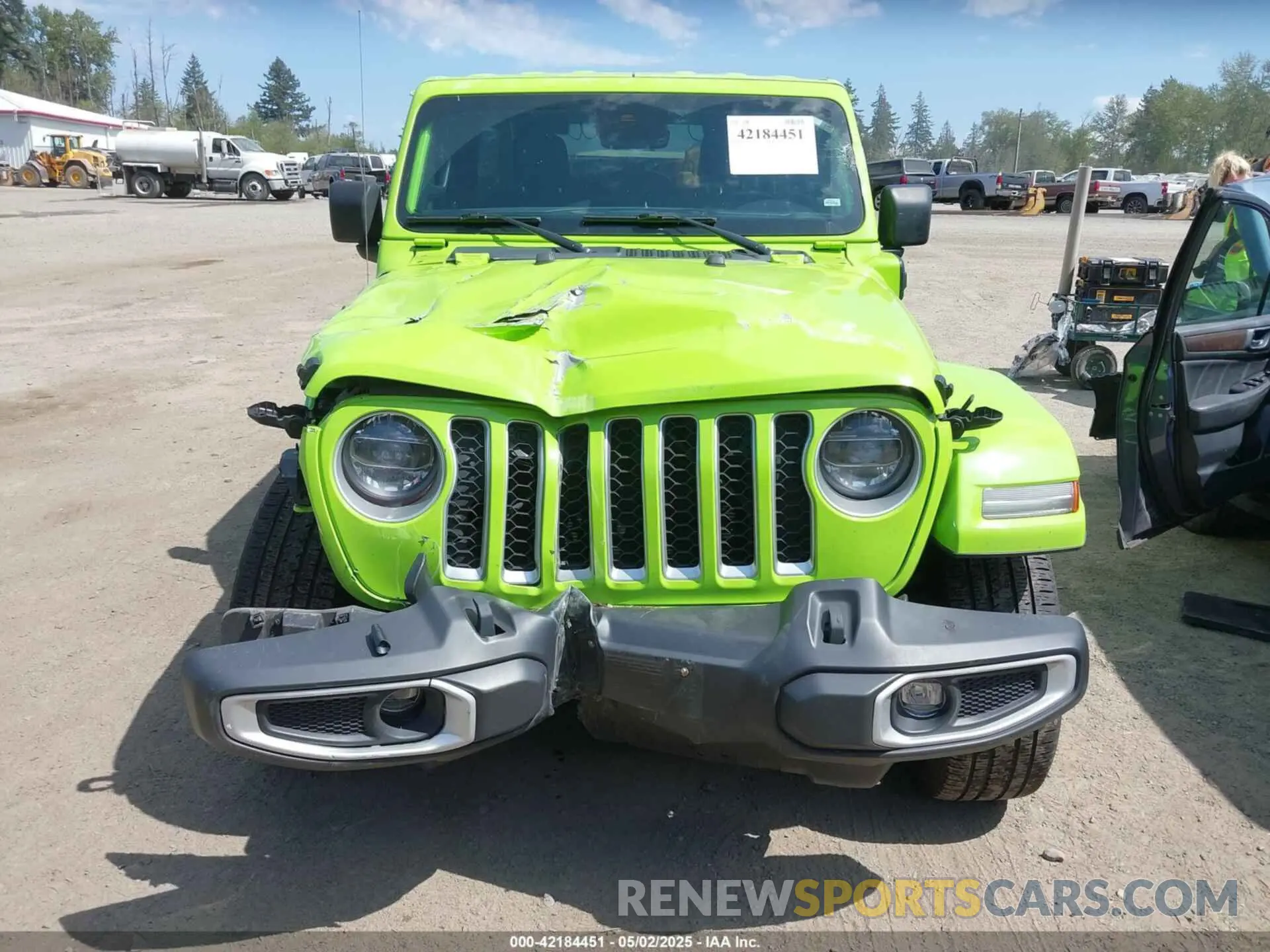 13 Фотография поврежденного автомобиля 1C4JJXP69MW782094 JEEP WRANGLER 4XE 2021