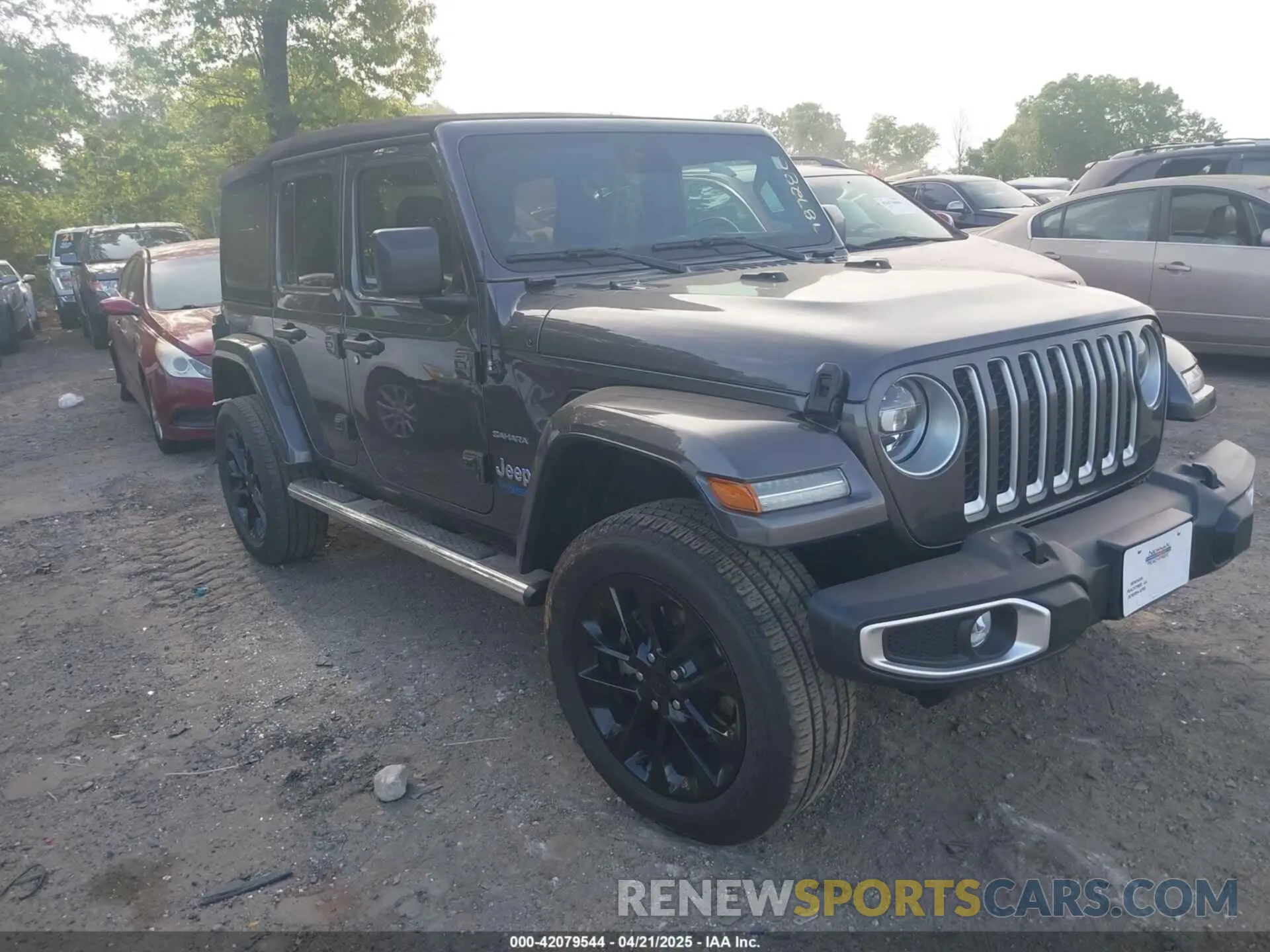 1 Фотография поврежденного автомобиля 1C4JJXP69MW787280 JEEP WRANGLER 4XE 2021