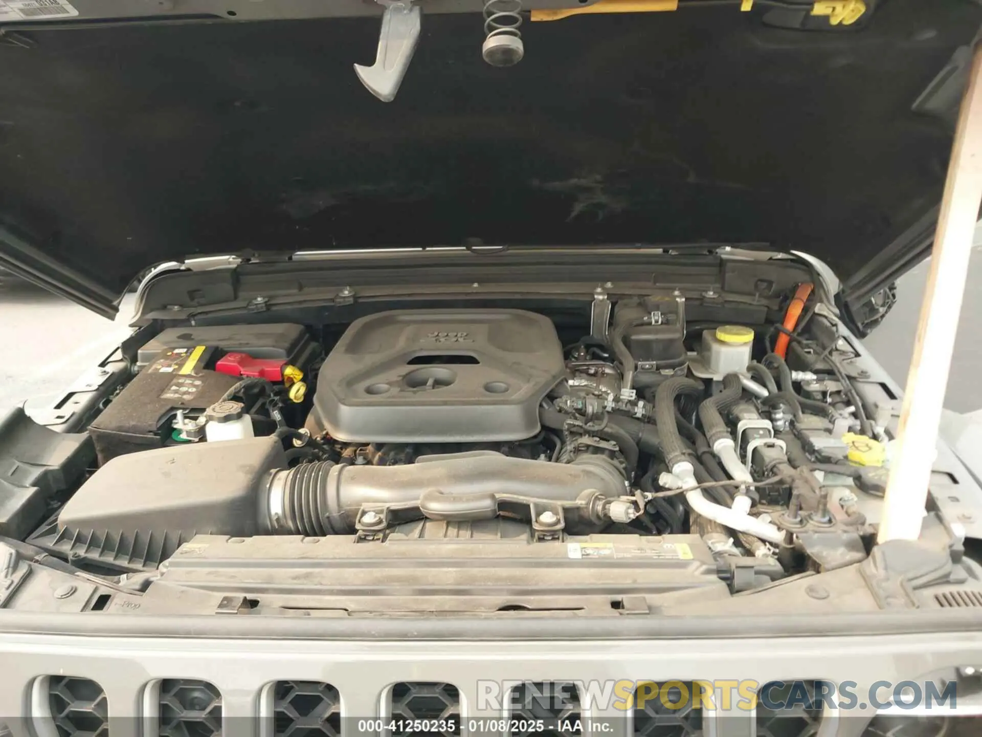 10 Фотография поврежденного автомобиля 1C4JJXP69MW829947 JEEP WRANGLER 4XE 2021