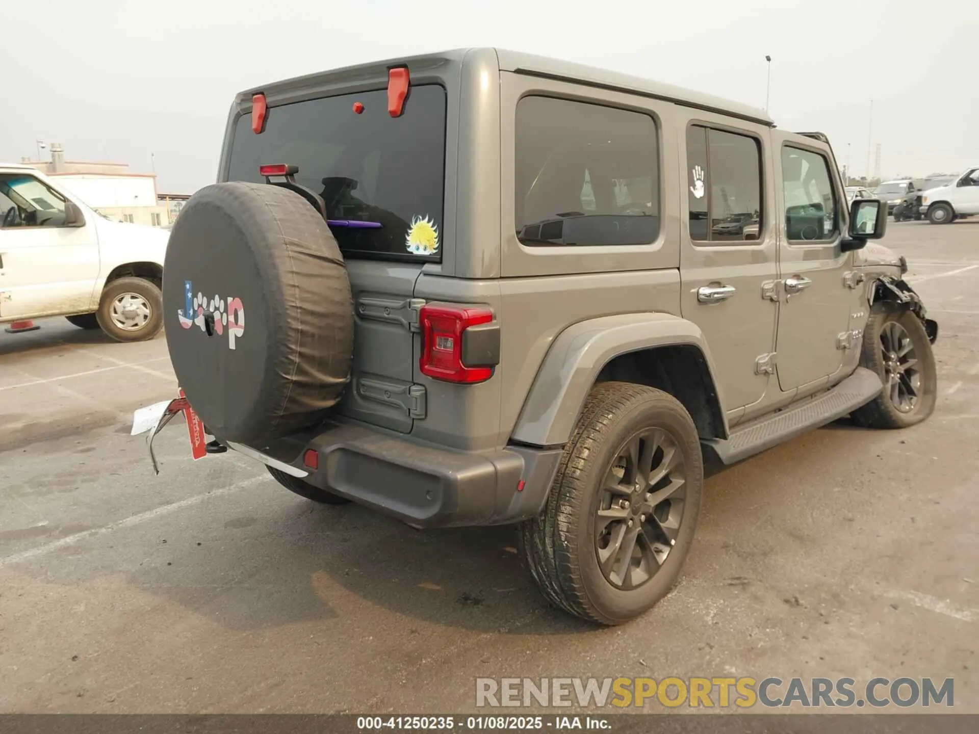 4 Фотография поврежденного автомобиля 1C4JJXP69MW829947 JEEP WRANGLER 4XE 2021