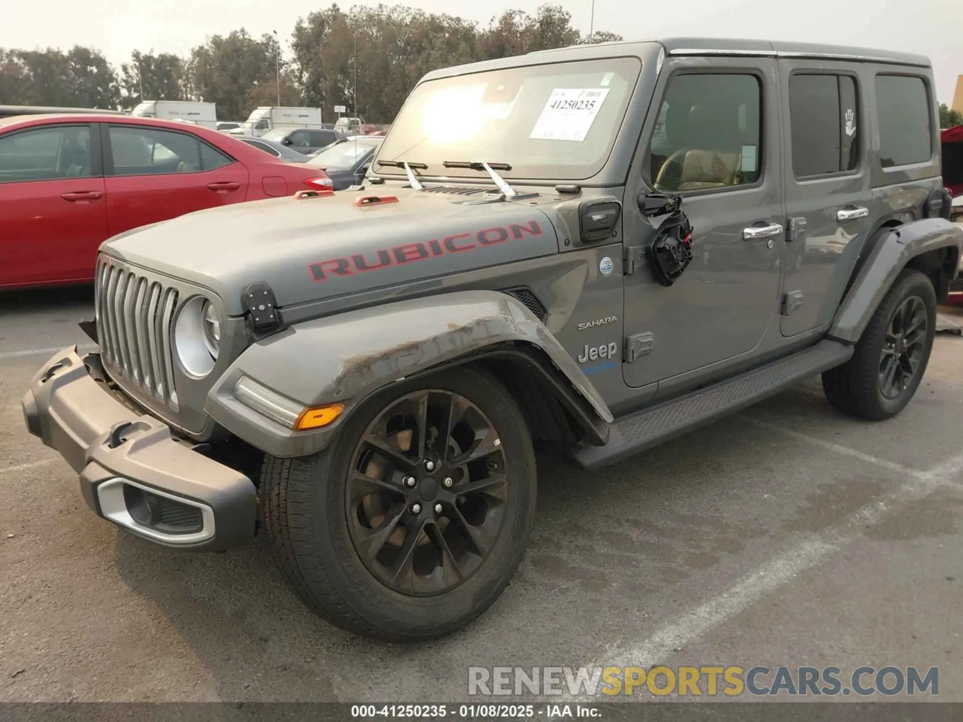 6 Фотография поврежденного автомобиля 1C4JJXP69MW829947 JEEP WRANGLER 4XE 2021