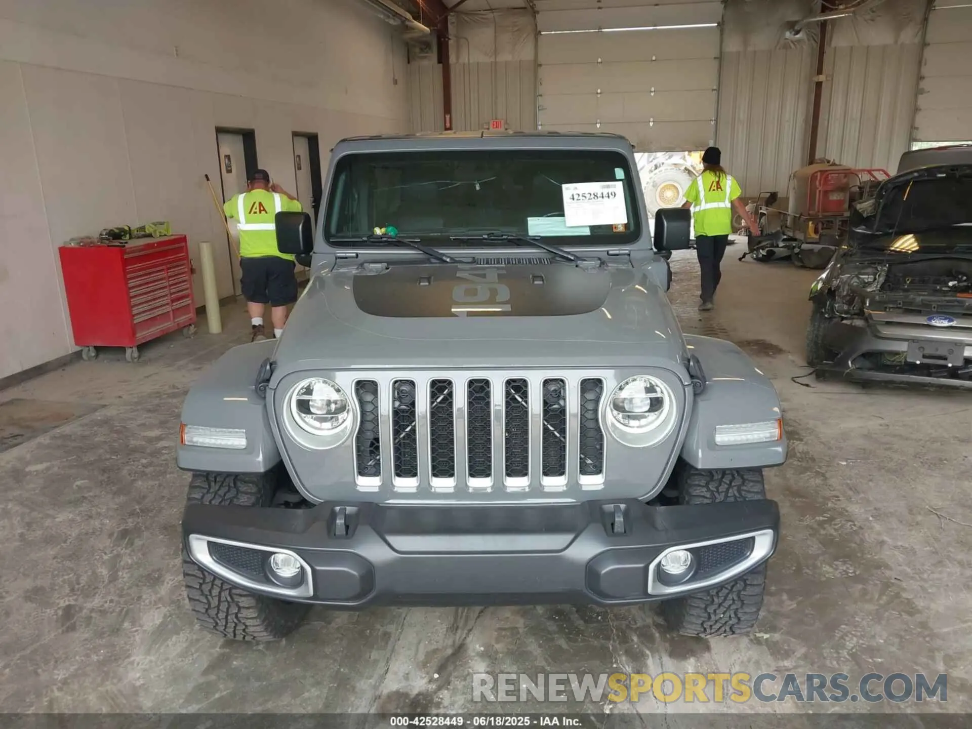 6 Фотография поврежденного автомобиля 1C4JJXP6XMW784100 JEEP WRANGLER 4XE 2021