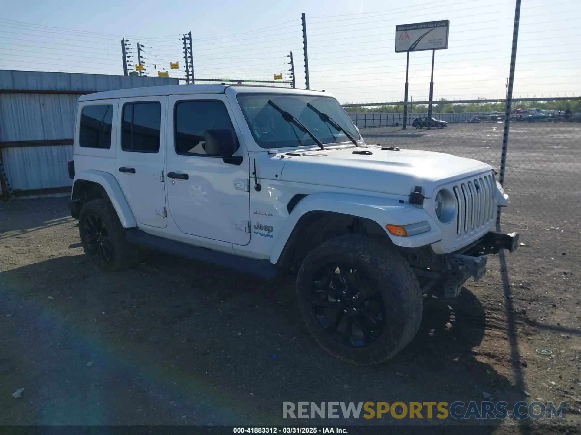 1 Фотография поврежденного автомобиля 1C4JJXP60NW274467 JEEP WRANGLER 4XE 2022