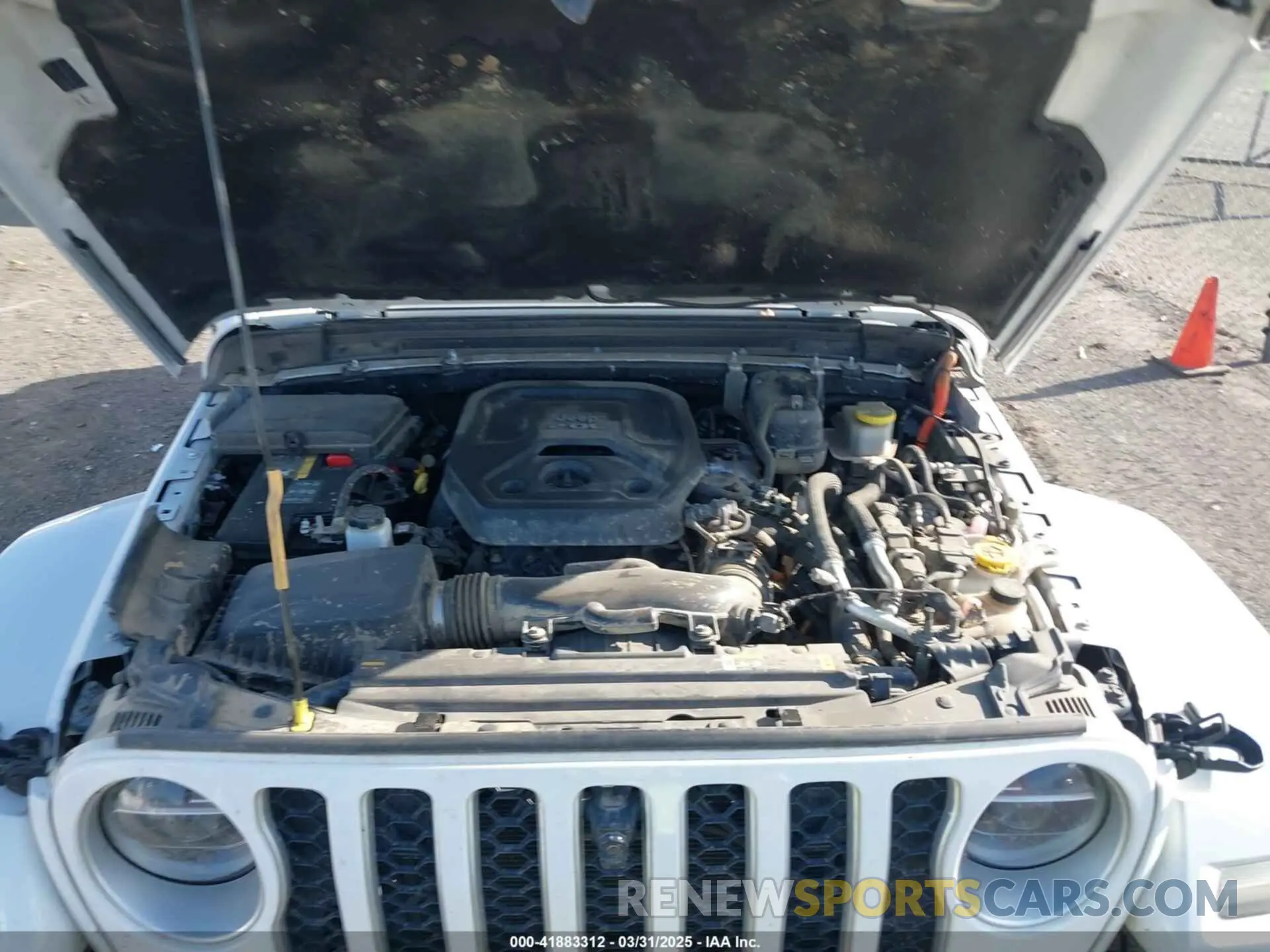 10 Фотография поврежденного автомобиля 1C4JJXP60NW274467 JEEP WRANGLER 4XE 2022