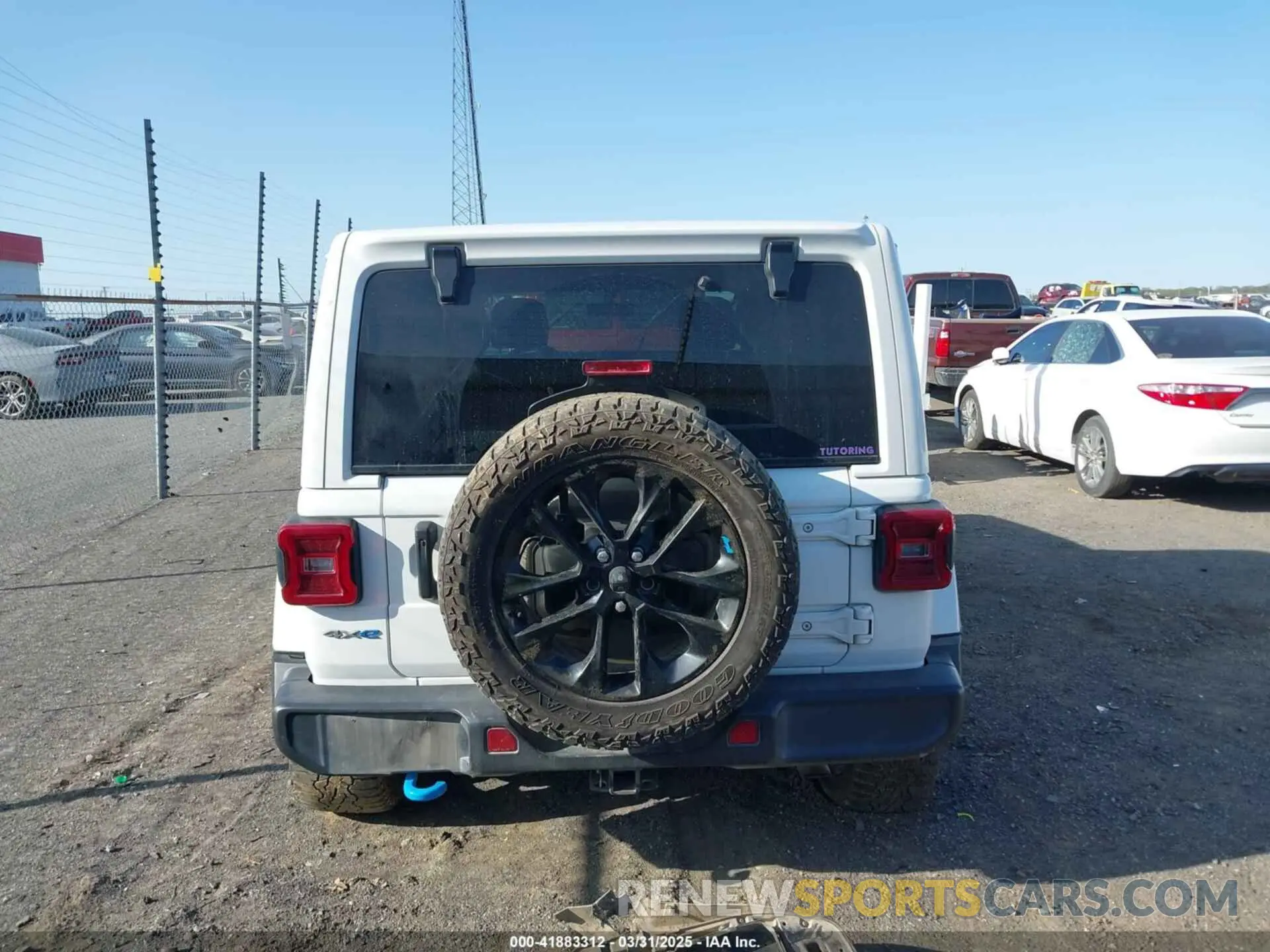 16 Фотография поврежденного автомобиля 1C4JJXP60NW274467 JEEP WRANGLER 4XE 2022