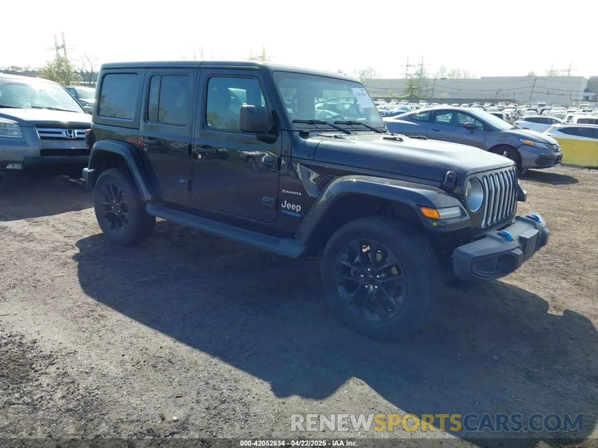 1 Photograph of a damaged car 1C4JJXP61NW213726 JEEP WRANGLER 4XE 2022