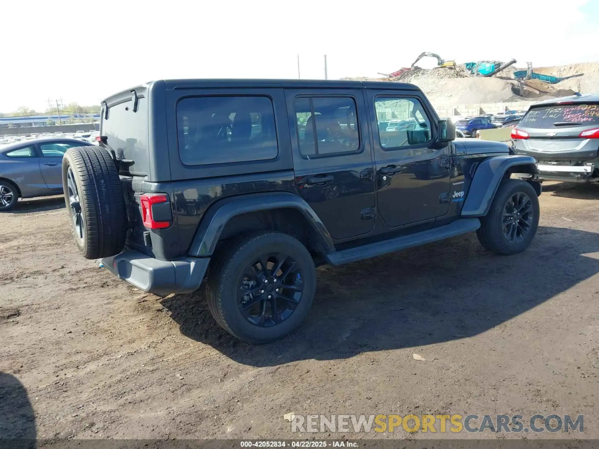 4 Photograph of a damaged car 1C4JJXP61NW213726 JEEP WRANGLER 4XE 2022